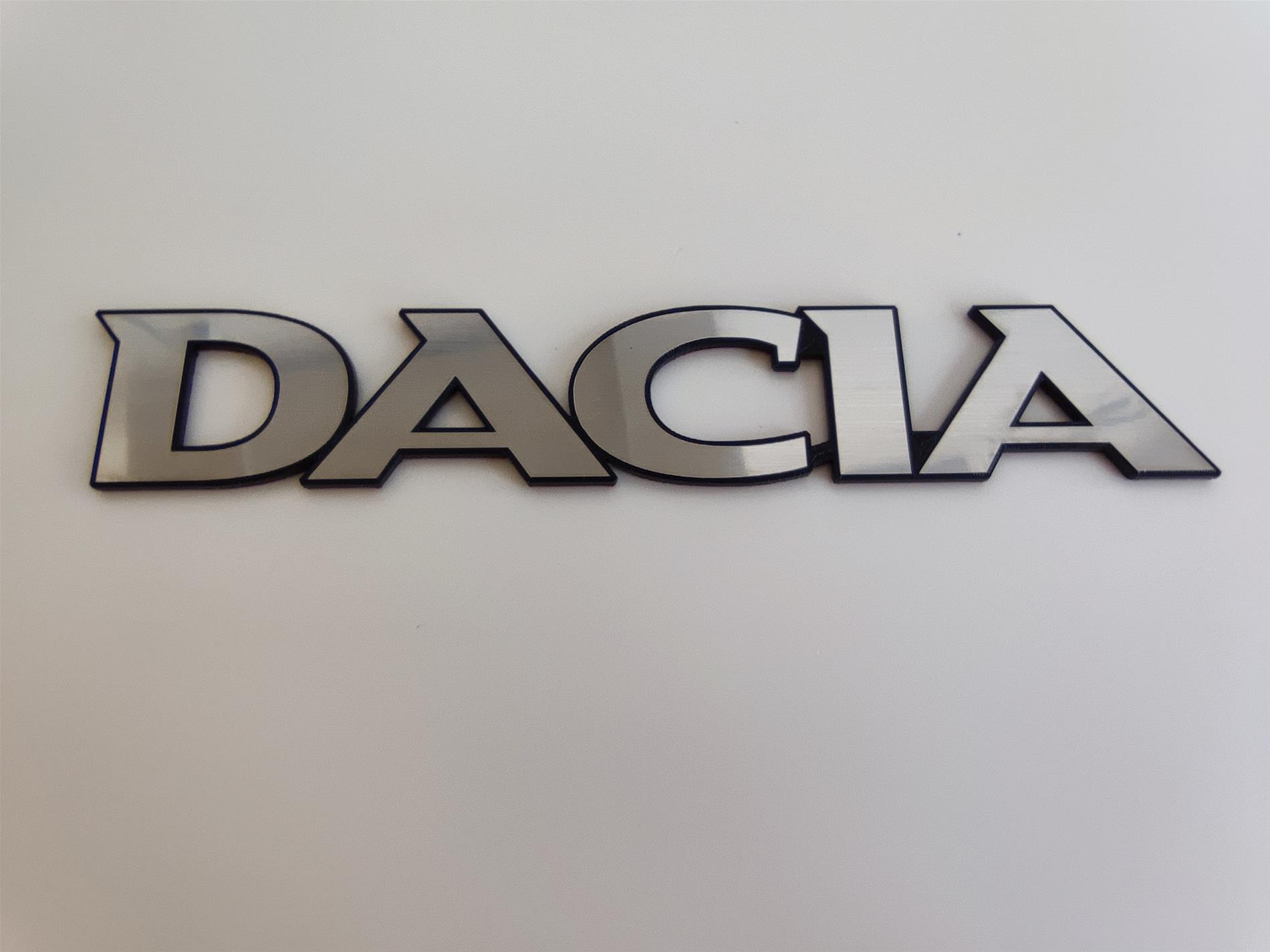 Dacia bagaj yazısı Eski tip