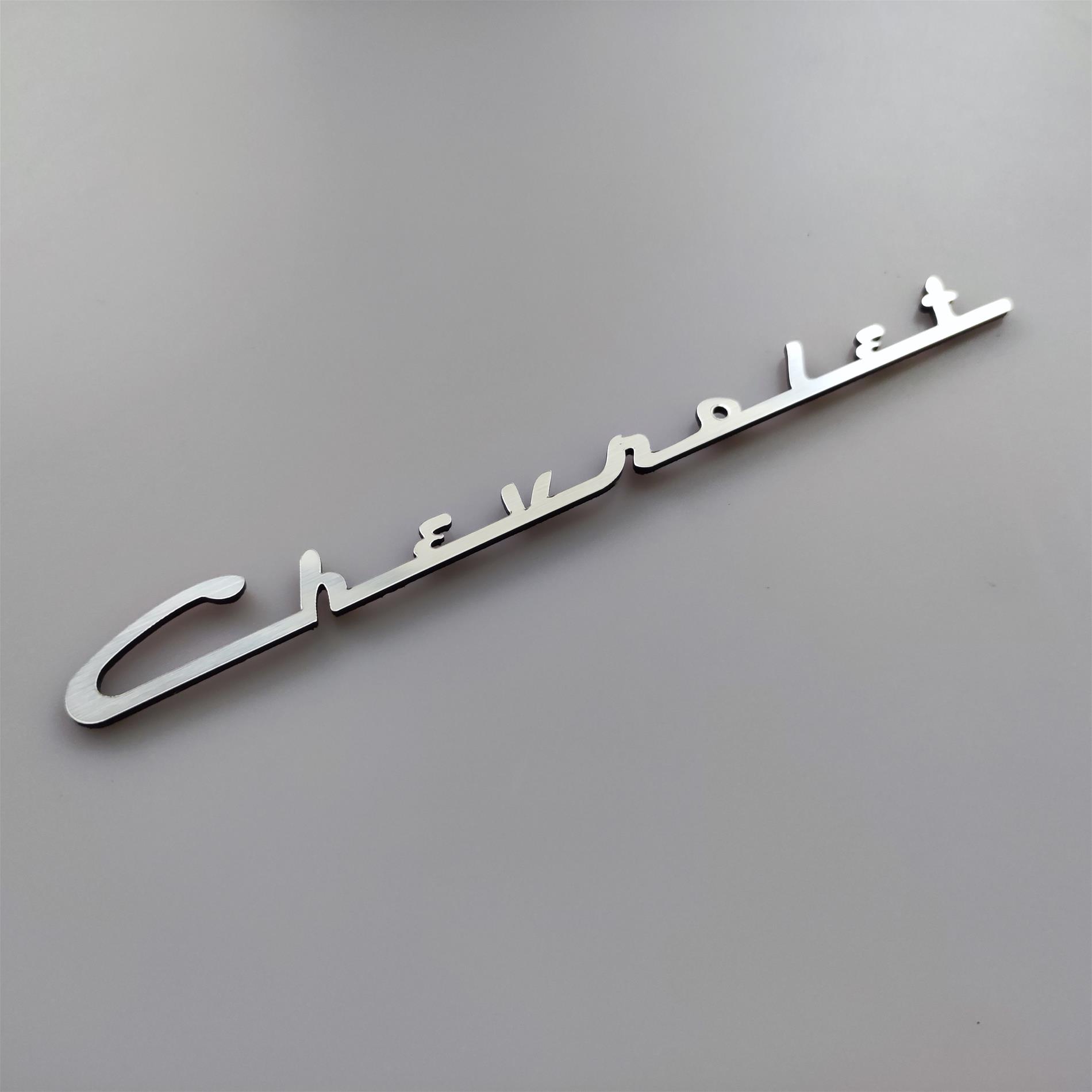 Chevrolet eski tip logo yazı bagaj yazısı