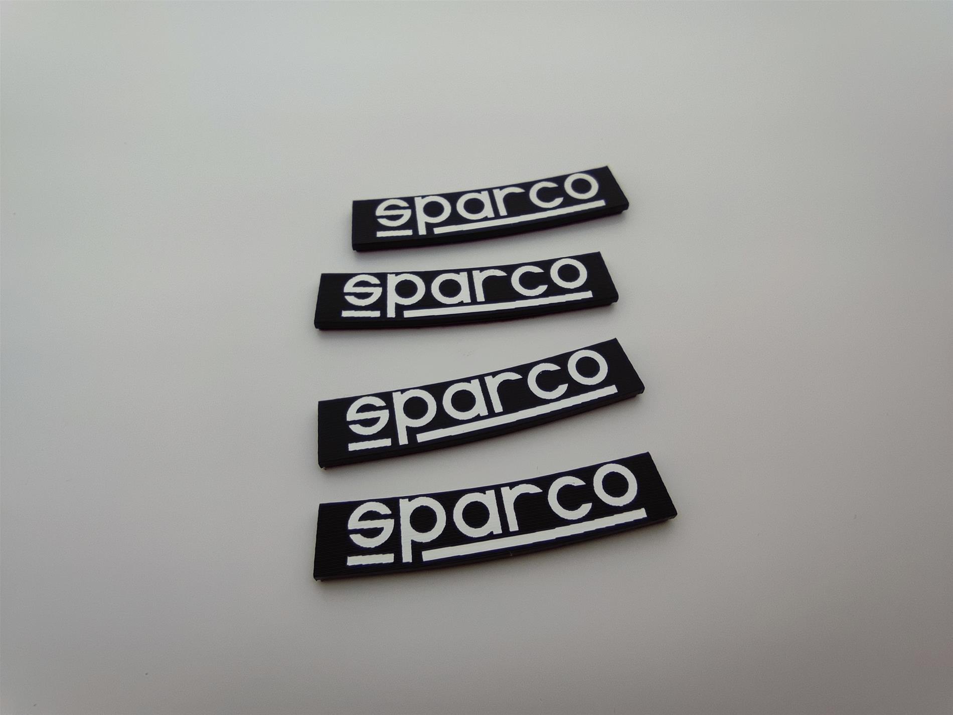 4 adet sparco jant etiketi