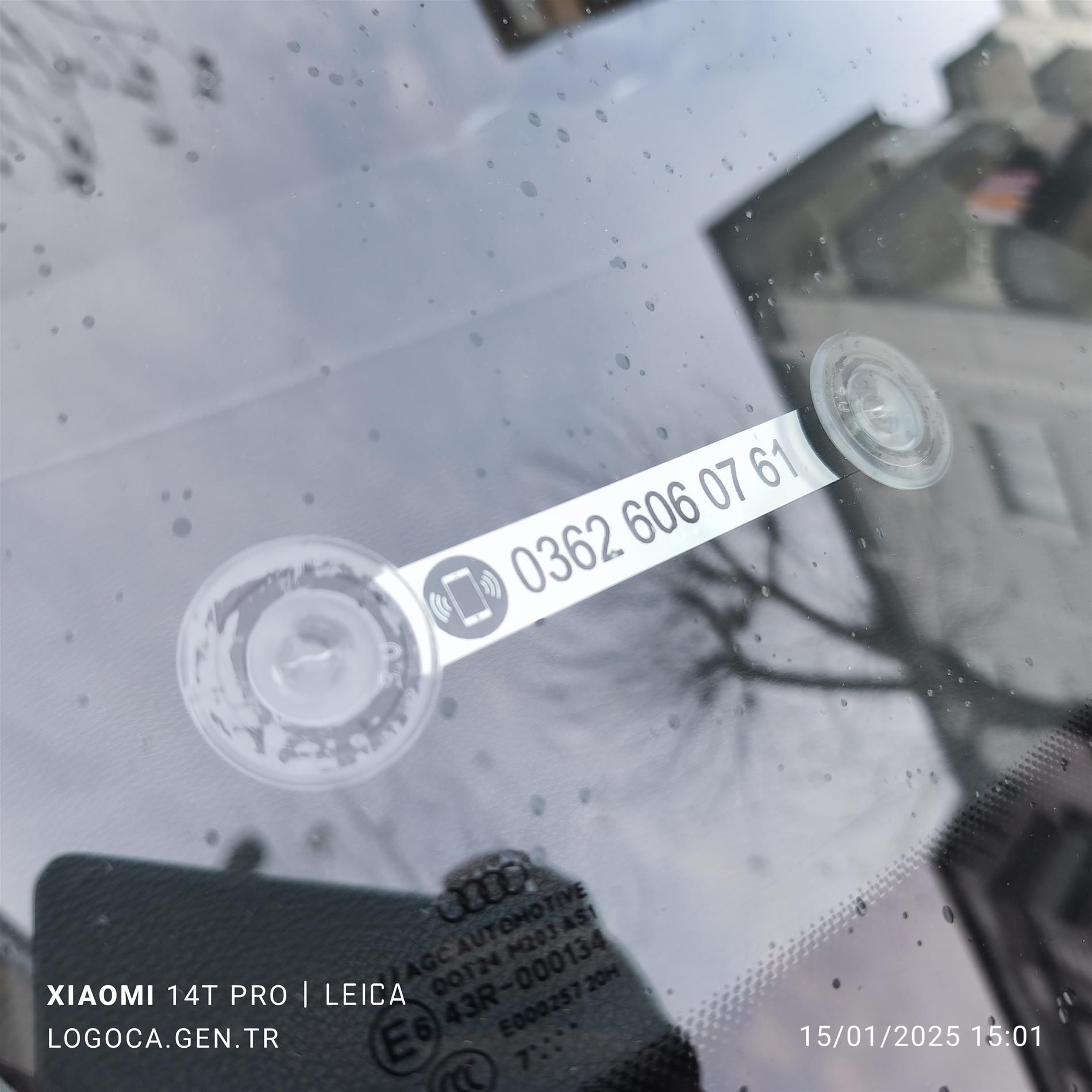 Araç içi Vantuzlu isimsiz Numaratör size özel telefon numaralığı - Resim 8