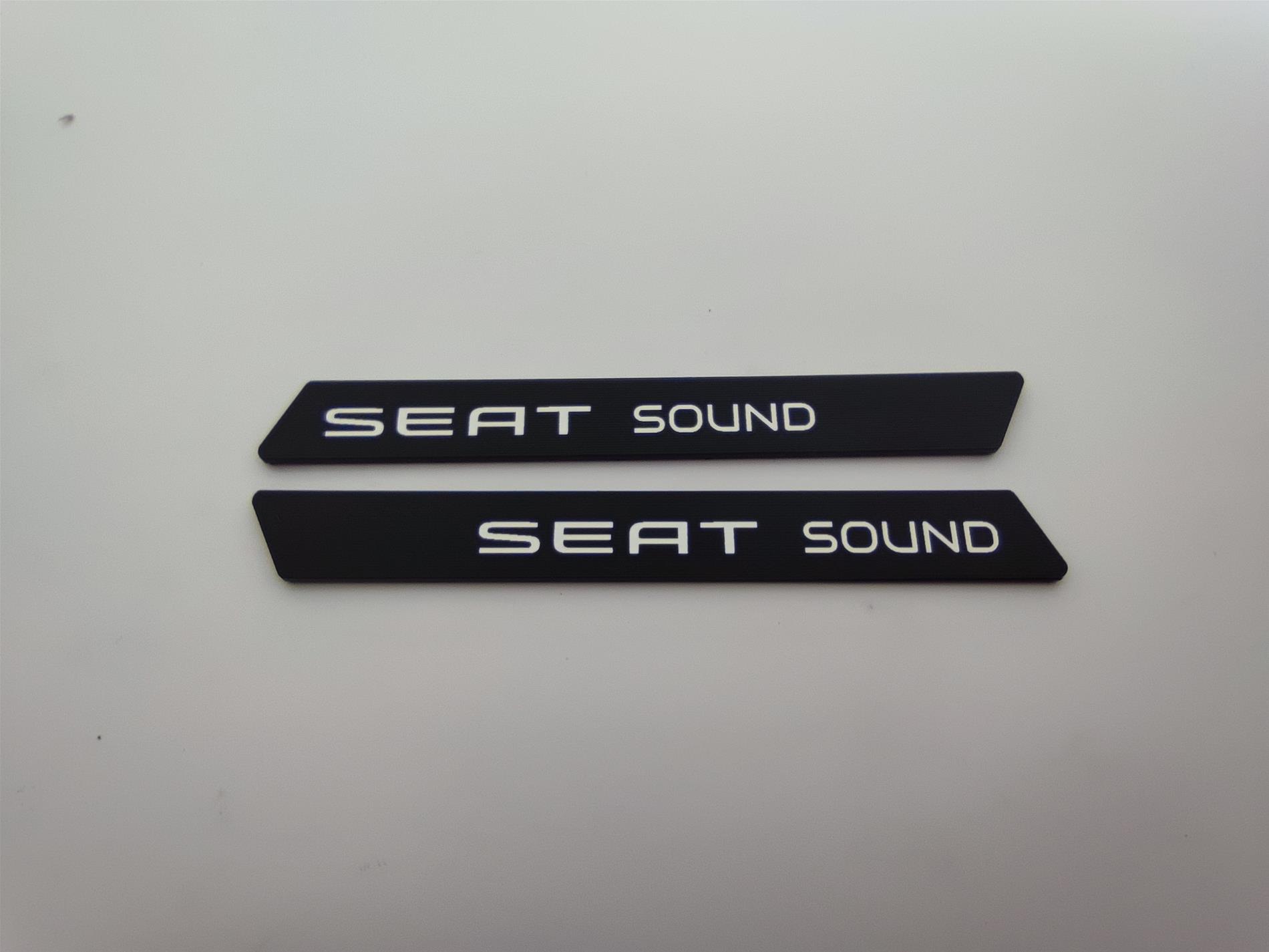 Seat Sound hoparlör logosu - Resim 4