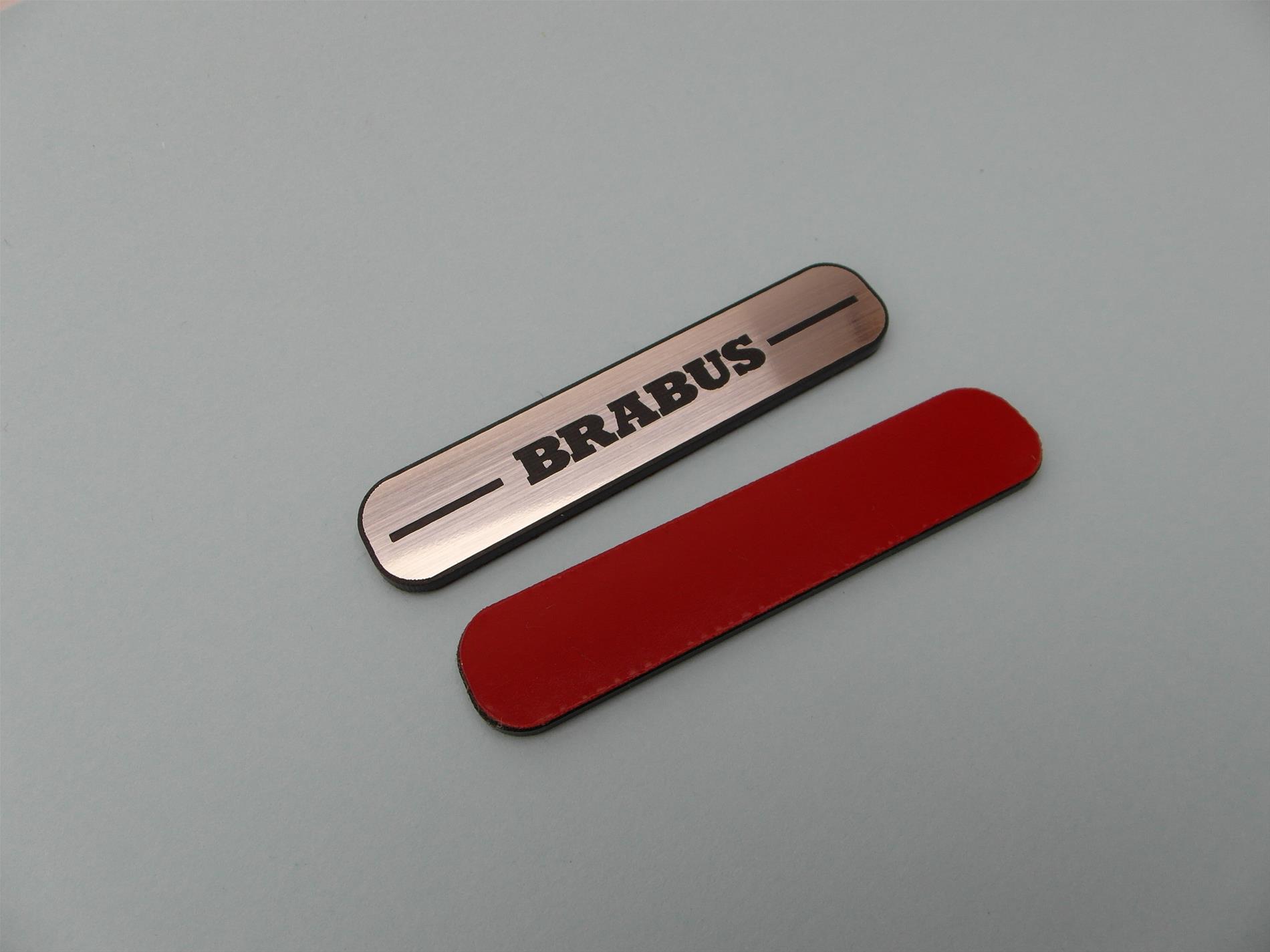 Brabus Etiket sticker logo - Resim 3