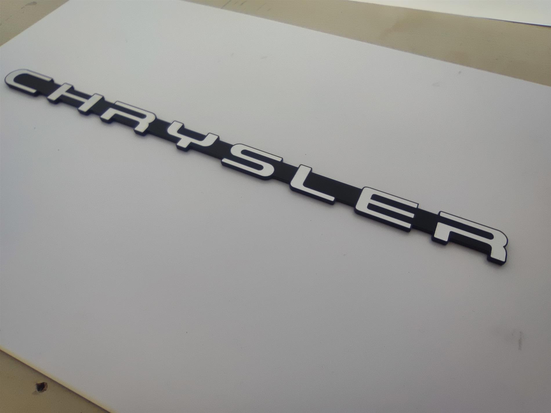 Chrysler kaporta yazısı etiket - Resim 2