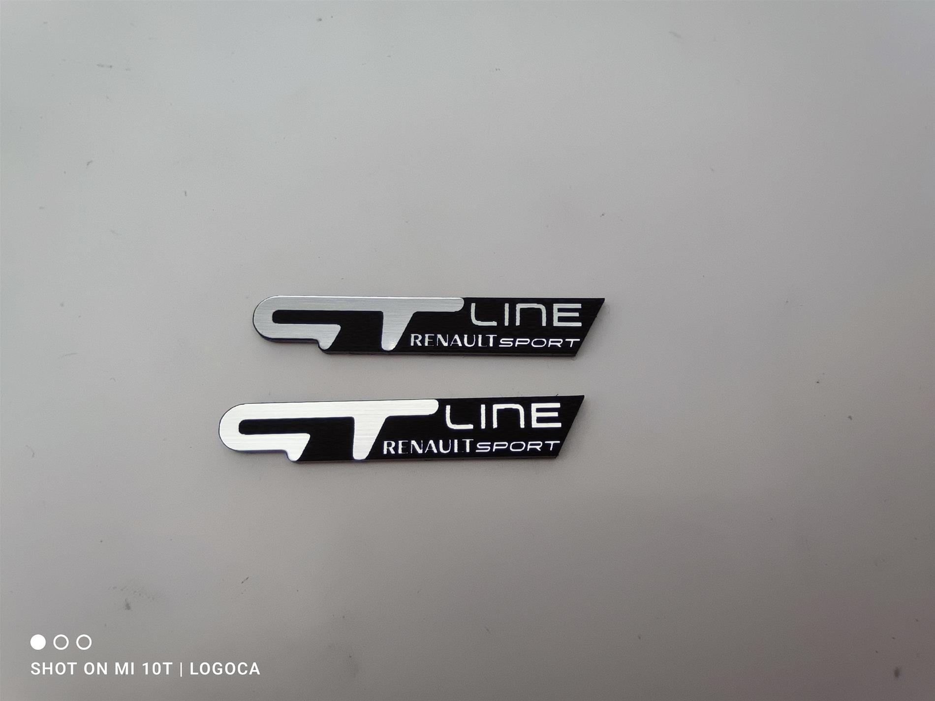 Renault sport GT line etiket