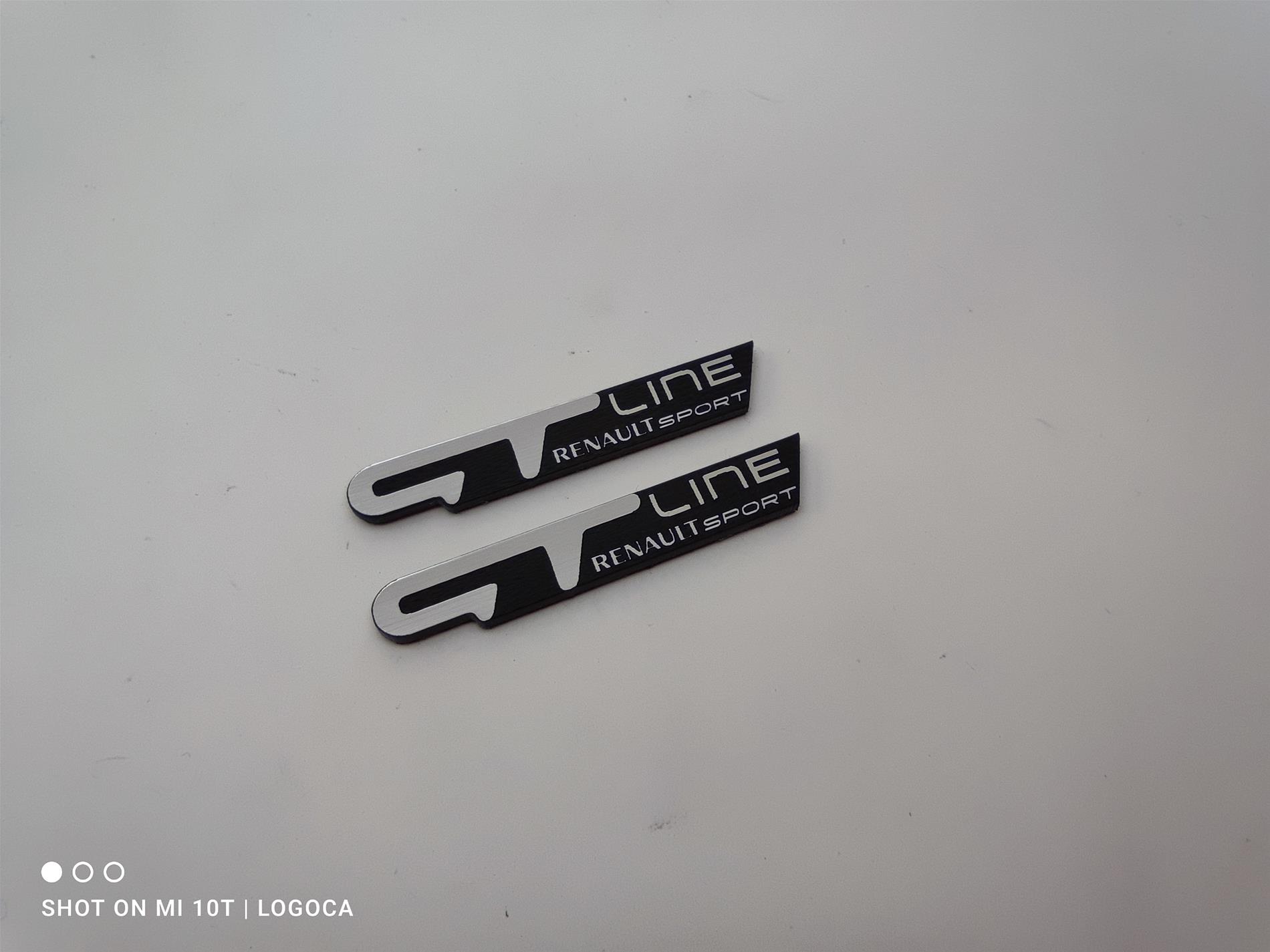 Renault sport GT line etiket - Resim 4