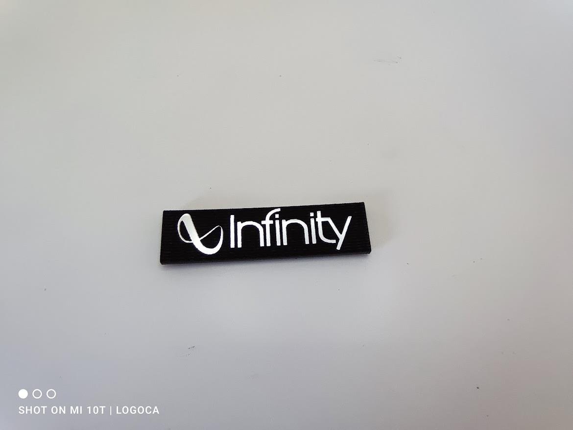 infinity çerçeveli logo