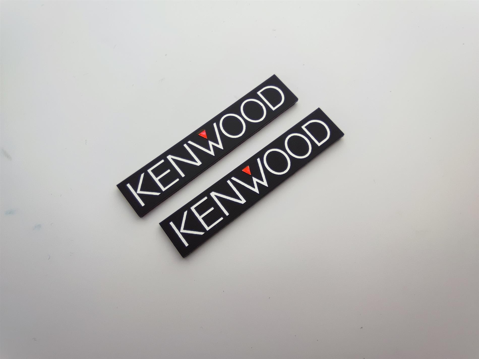 Kenwood Logosu - Etiket, Sticker, Çıkartma | Yüksek Kaliteli & Dayanıklı - Resim 2