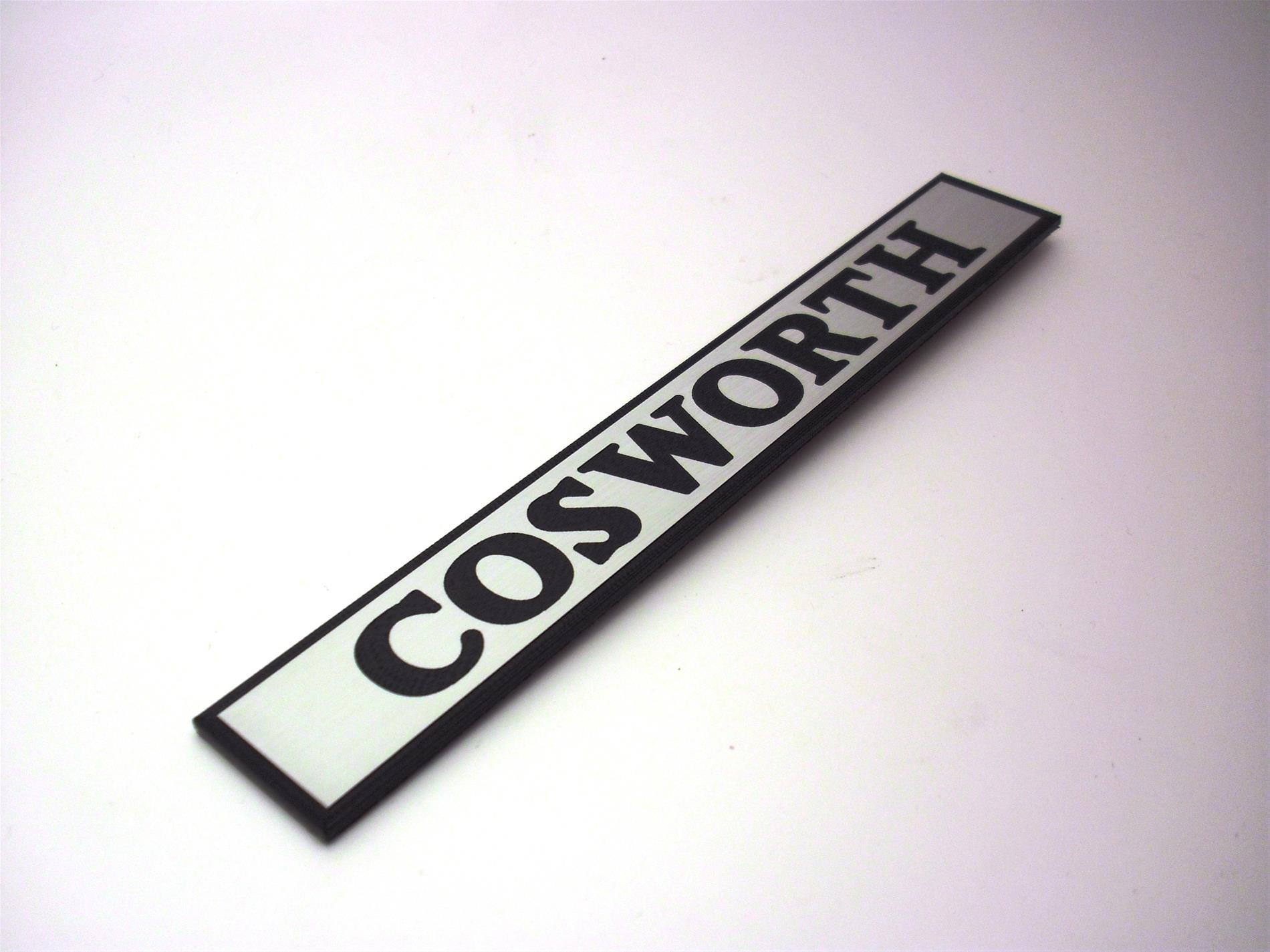 Cosworth plastik Bagaj Yazısı Amblemi - Şık ve Dayanıklı - Resim 7