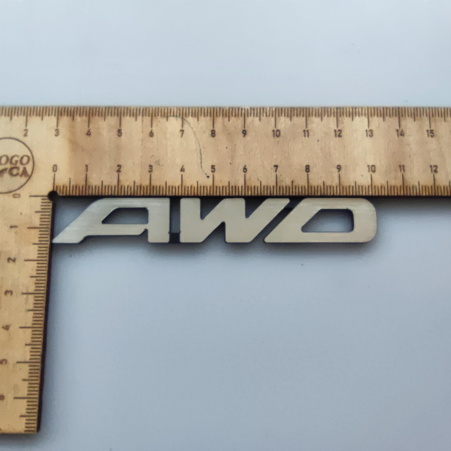 4 lü Subaru impreza bagaj yazı seti - Resim 5