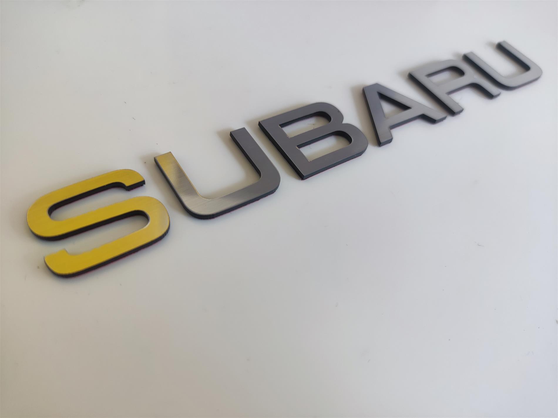 Subaru bagaj yazısı - Resim 3