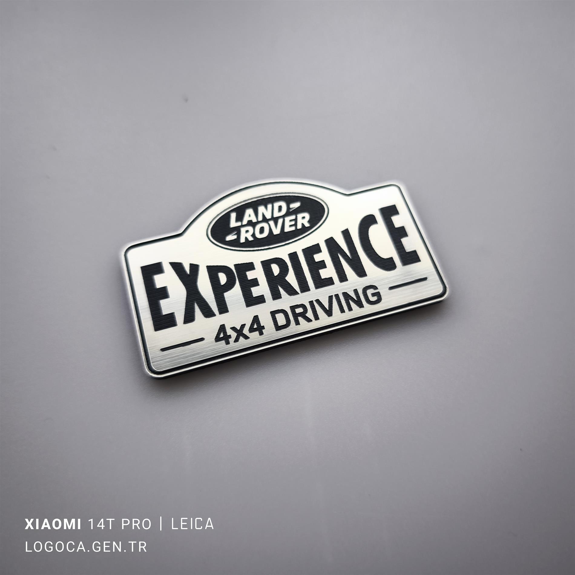 Land Rover experience 4x4 driving Etiket