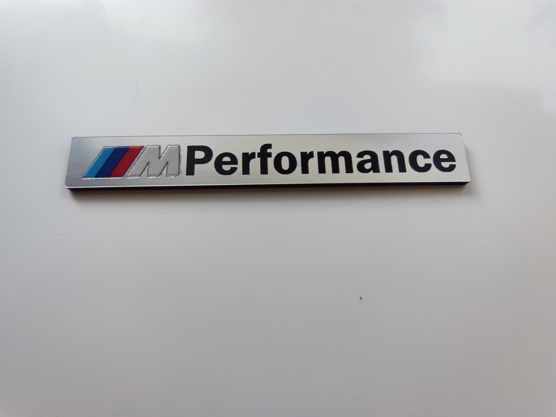 BMW M Performance Etiket - Resim 4