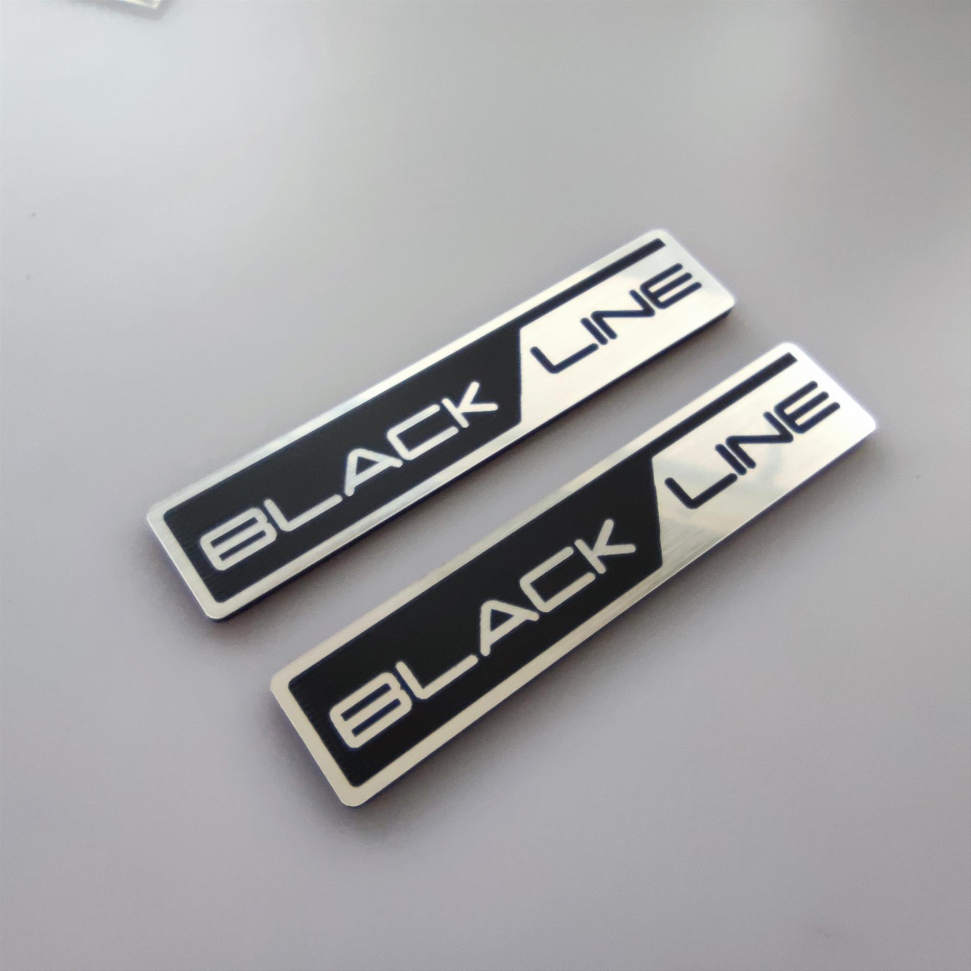 2x Ford courier tourneo connect Black line Etiket