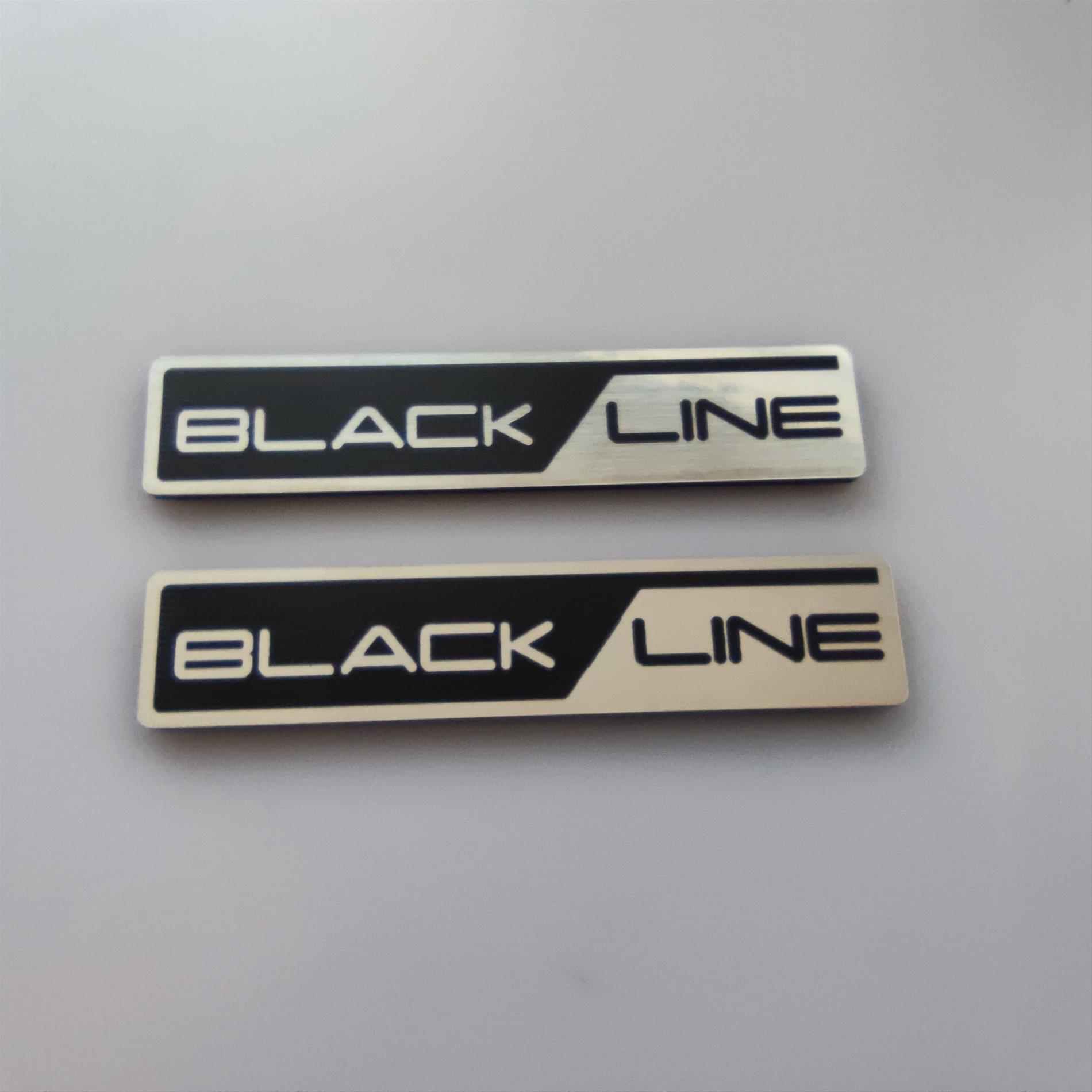 2x Ford courier tourneo connect Black line Etiket - Resim 3