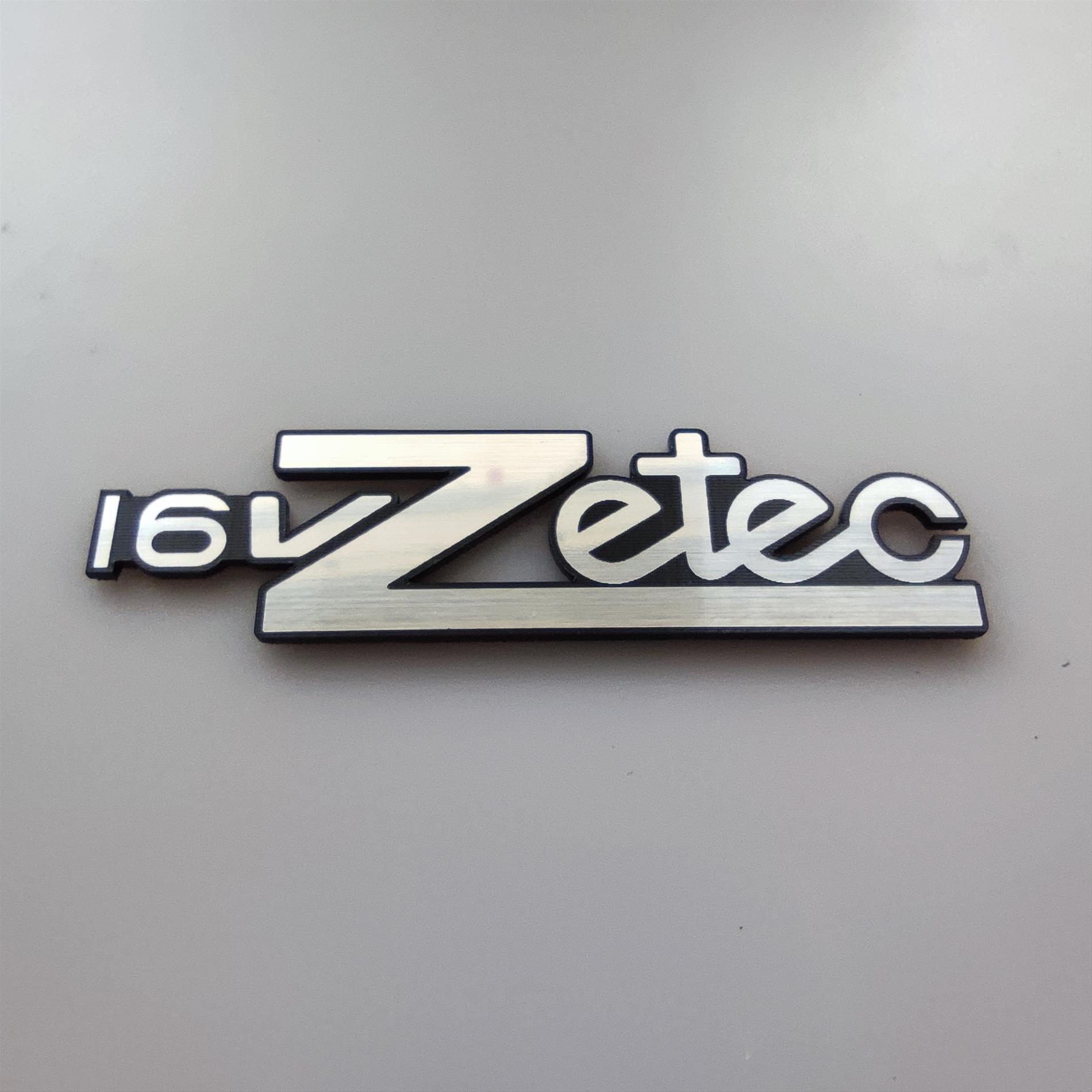 16v zetec etiket badge - Resim 2