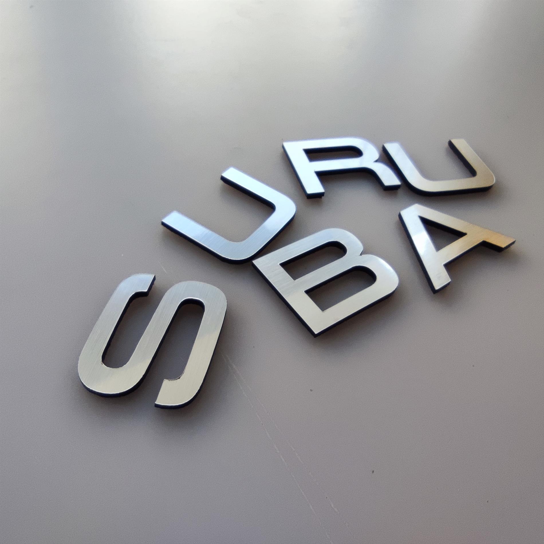 Subaru bagaj yazısı - Resim 7