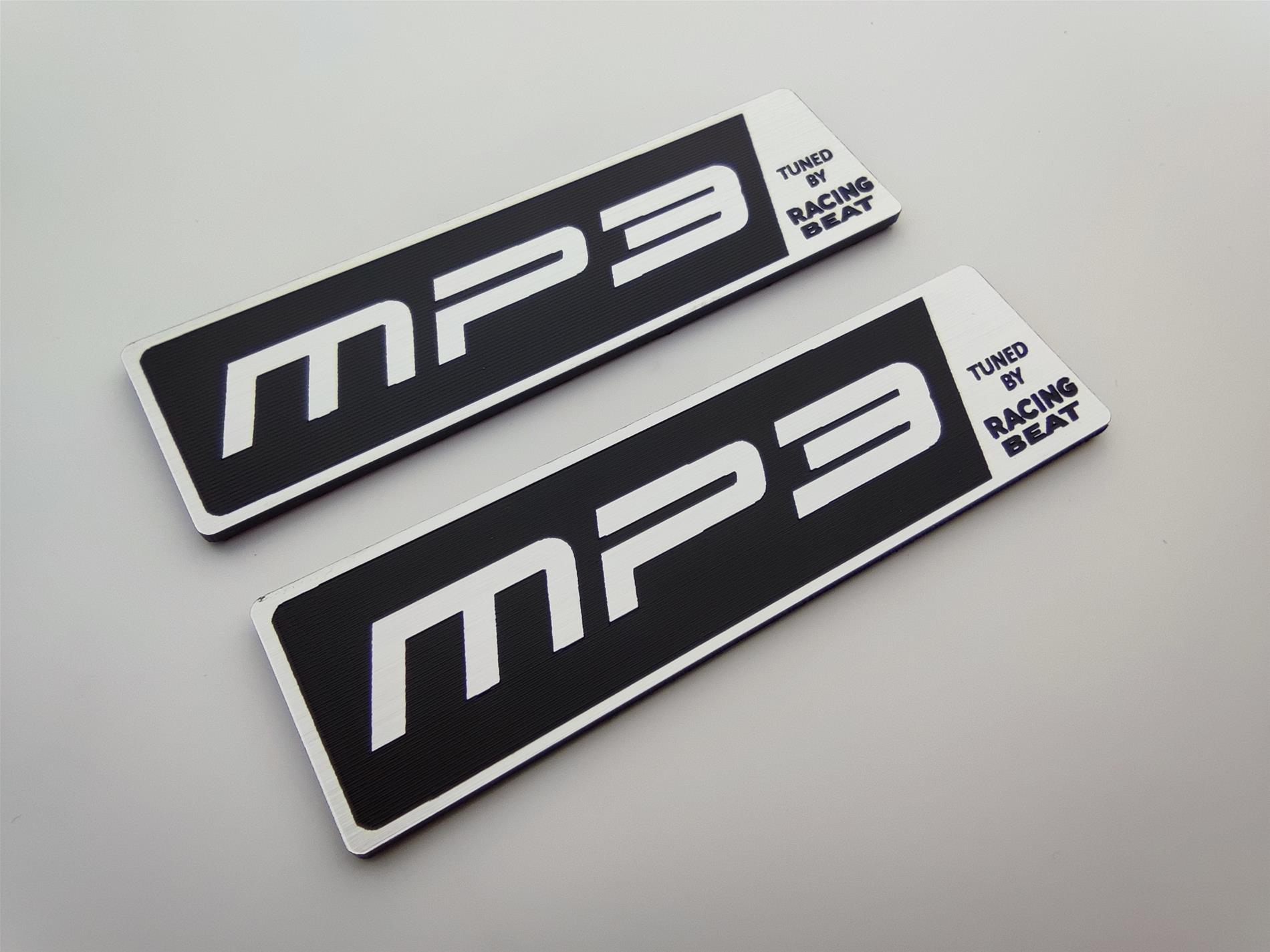 mazda MP3 etiket tuned by racing beat