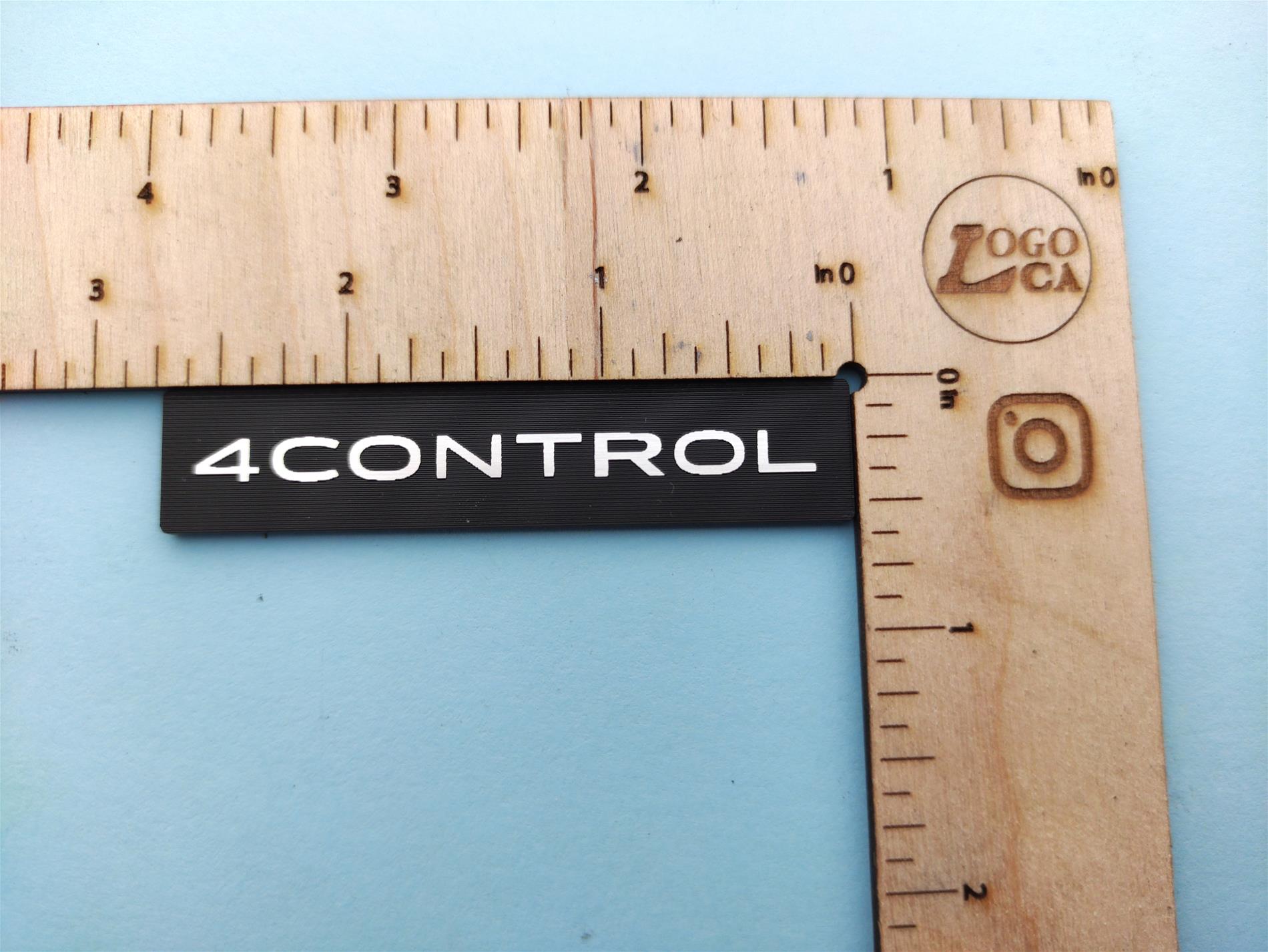 Renault 4control  etiket Renault Talisman and Megane 4 Control black Badge Monogram - Resim 2