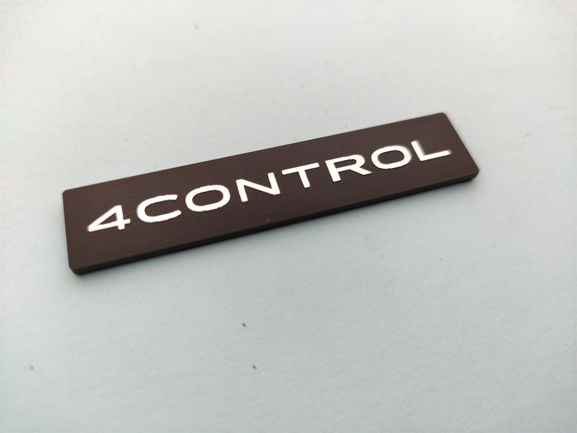 Renault 4control  etiket Renault Talisman and Megane 4 Control black Badge Monogram - Resim 4