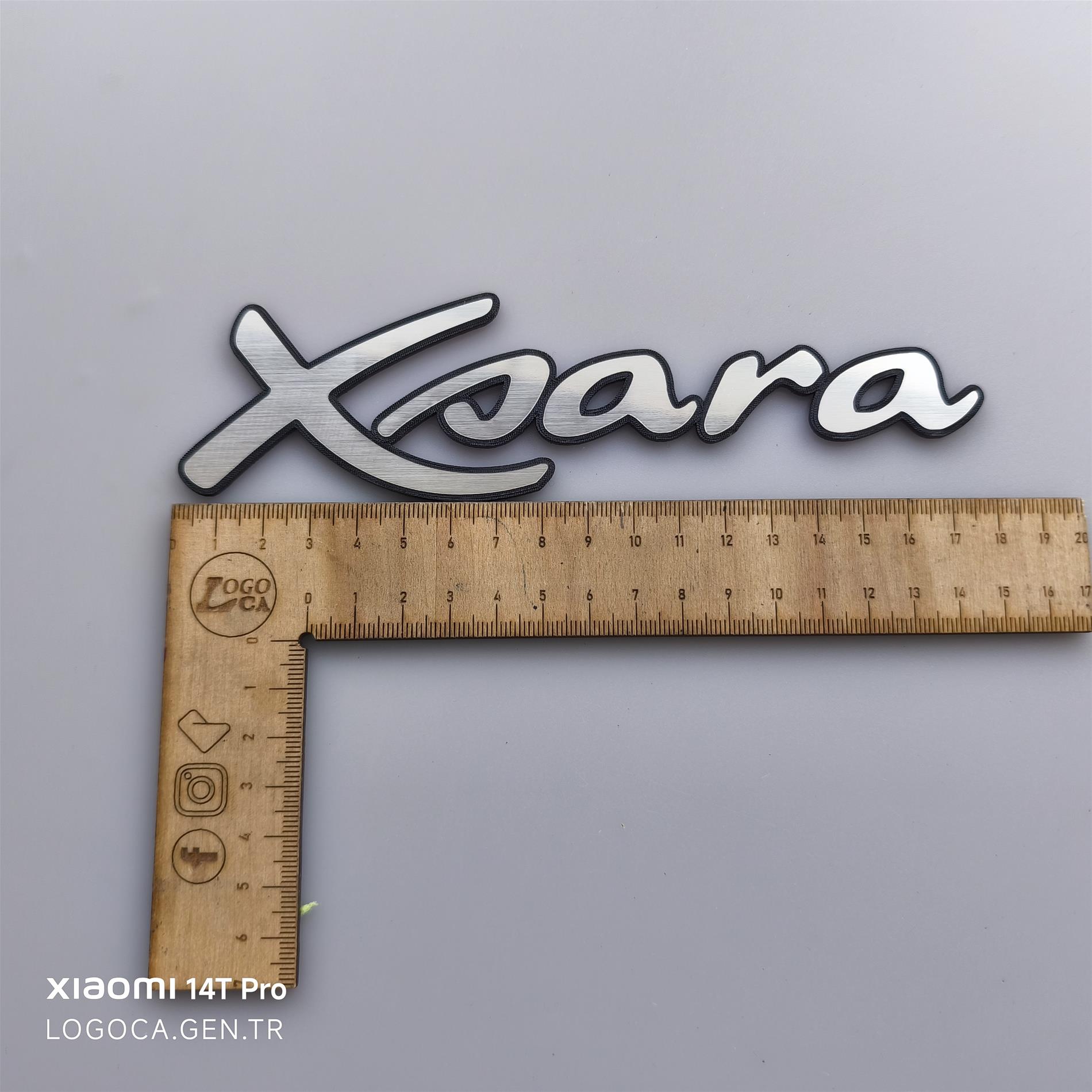 Citröen Xsara Arka bagaj yazısı - Resim 4