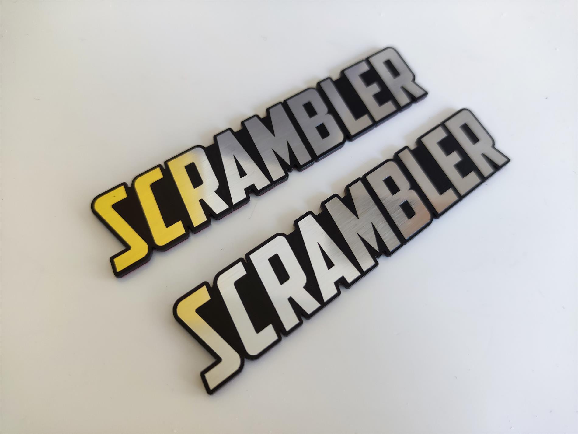 Ducati küçük motosiklet yazısı 2 li takım 49x10mm - Resim 2