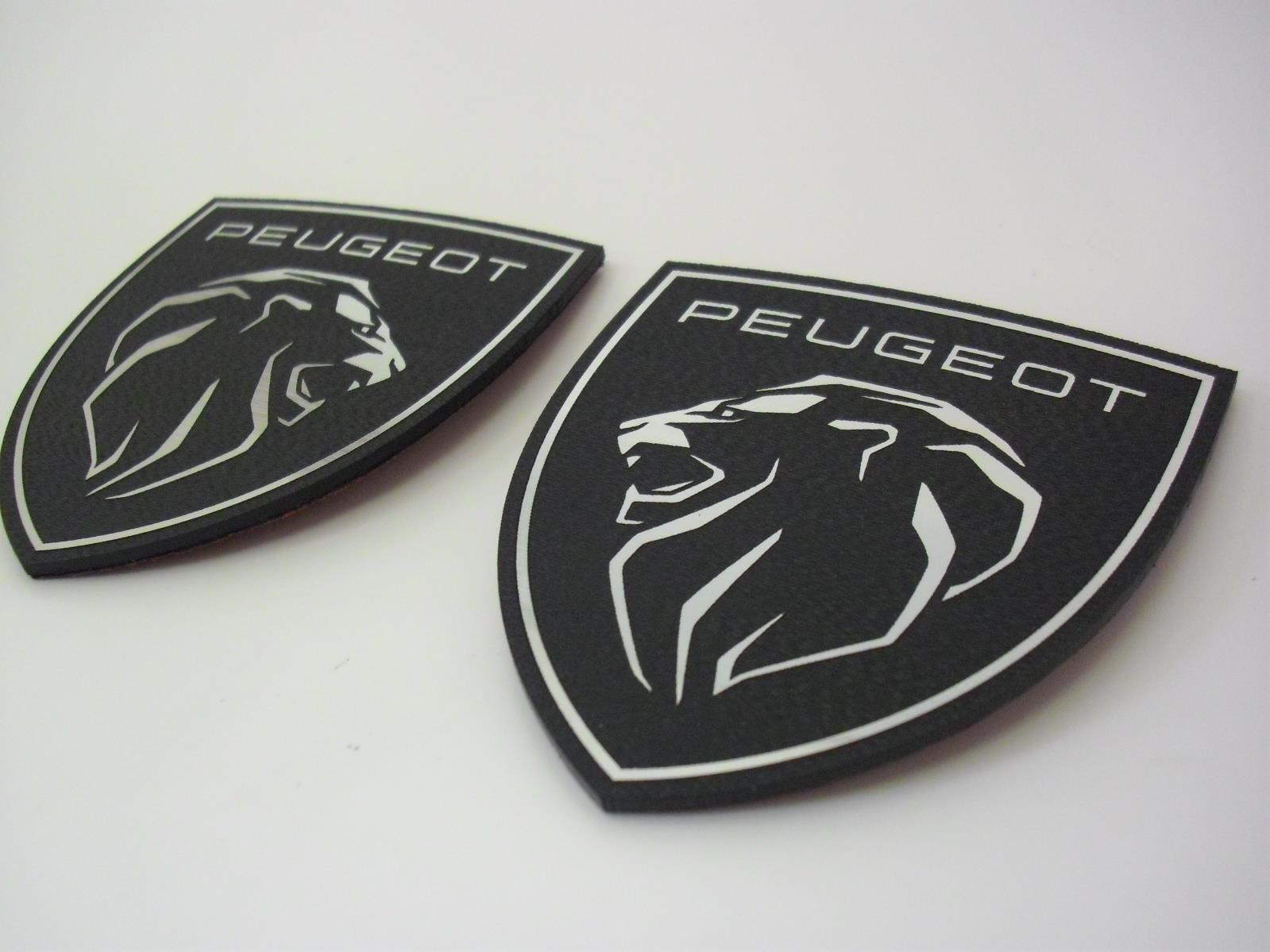 Yeni peugeot çamurluk kolon Logosu 2 adet