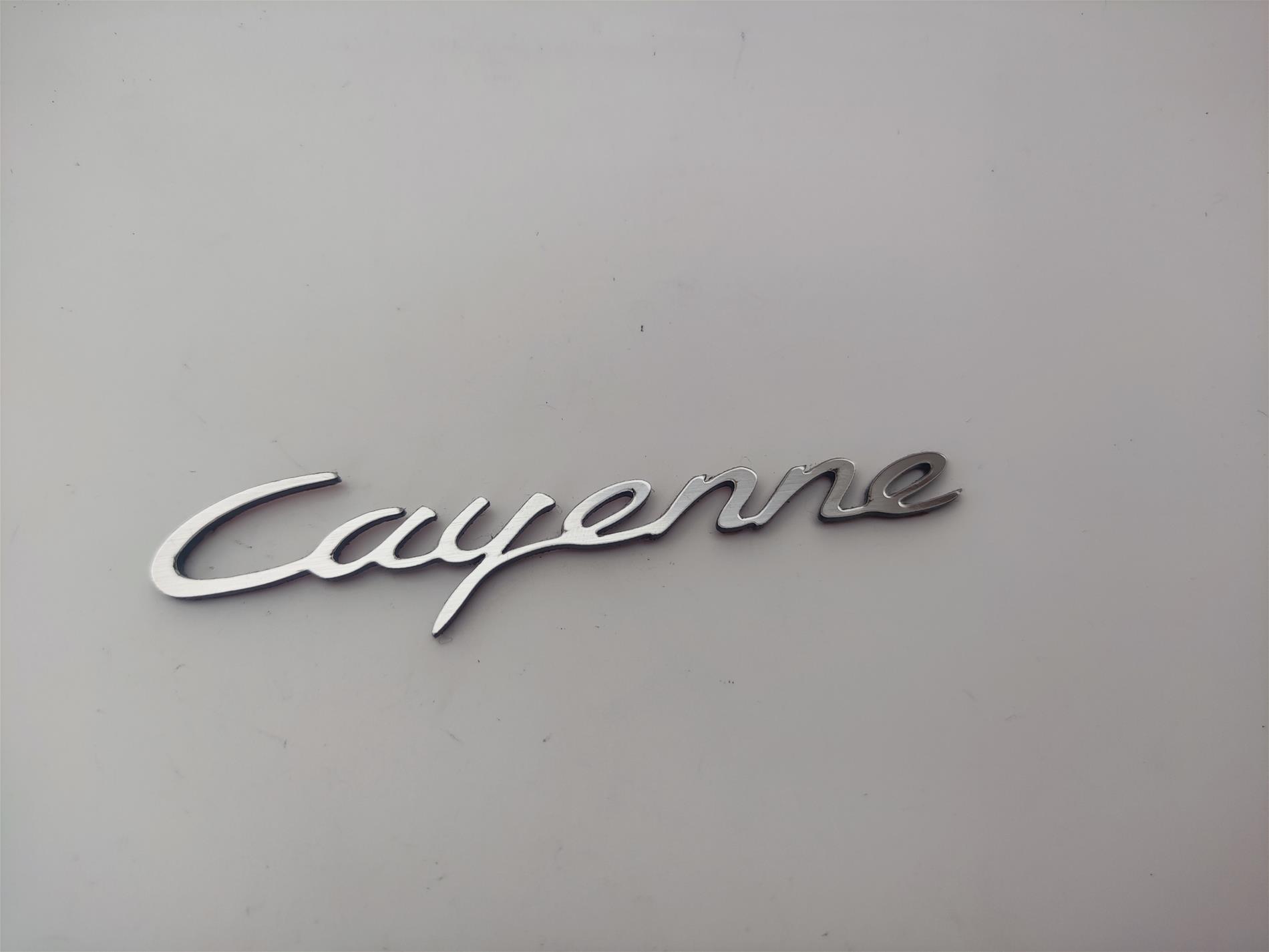 Porsche Cayanne yazısı