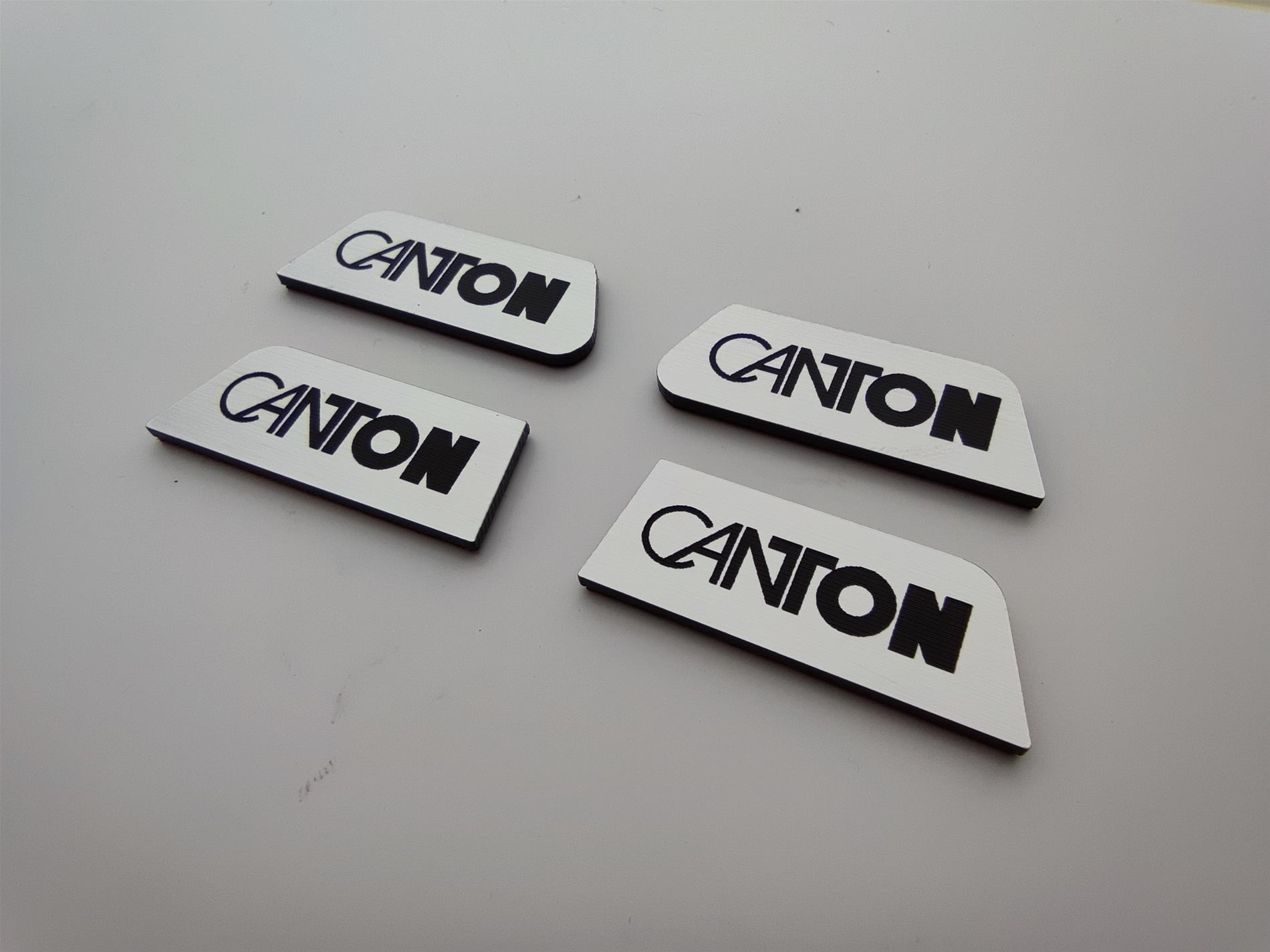 Skoda octavia 4lü Canton logo seti - Resim 3