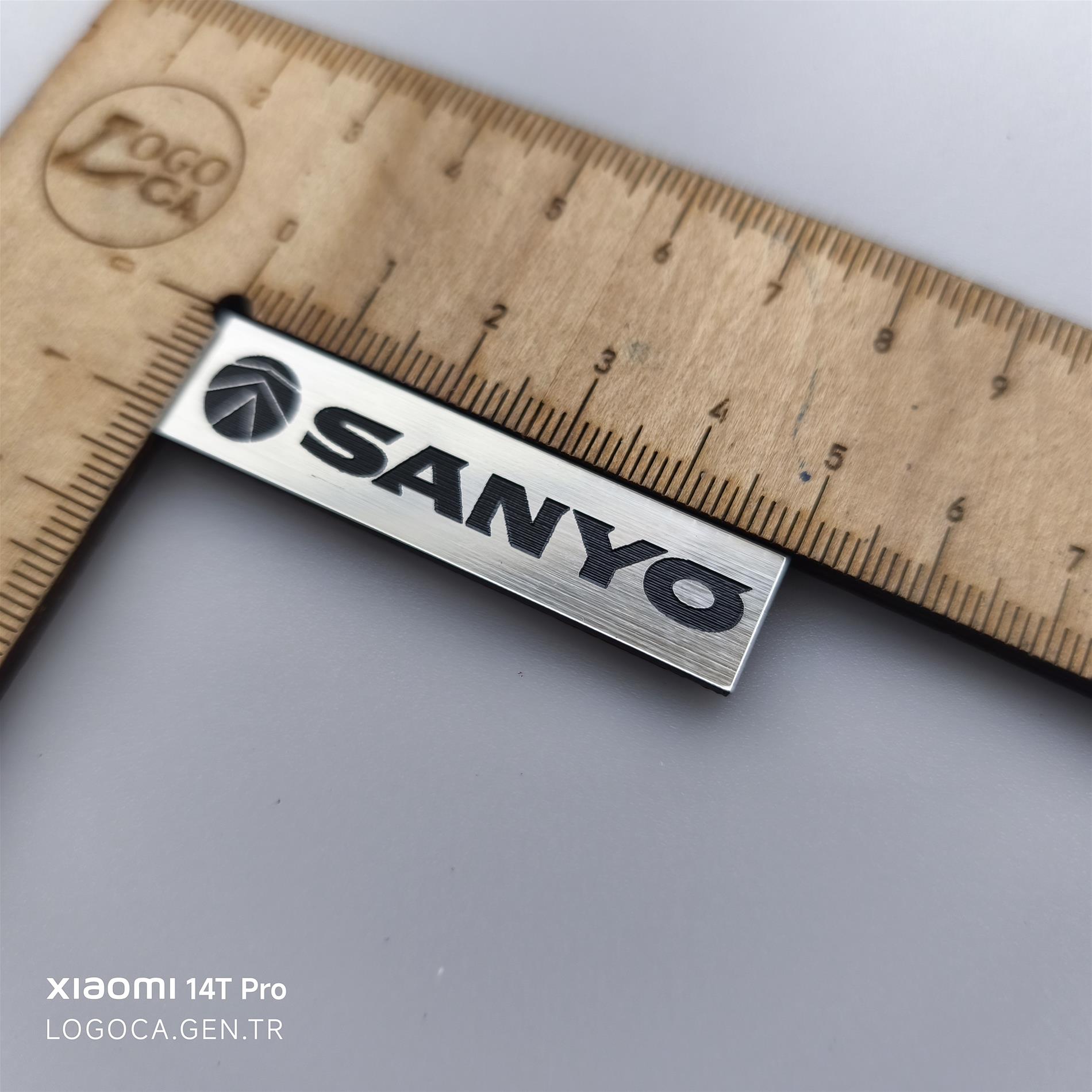 Sanyo Logo etiket