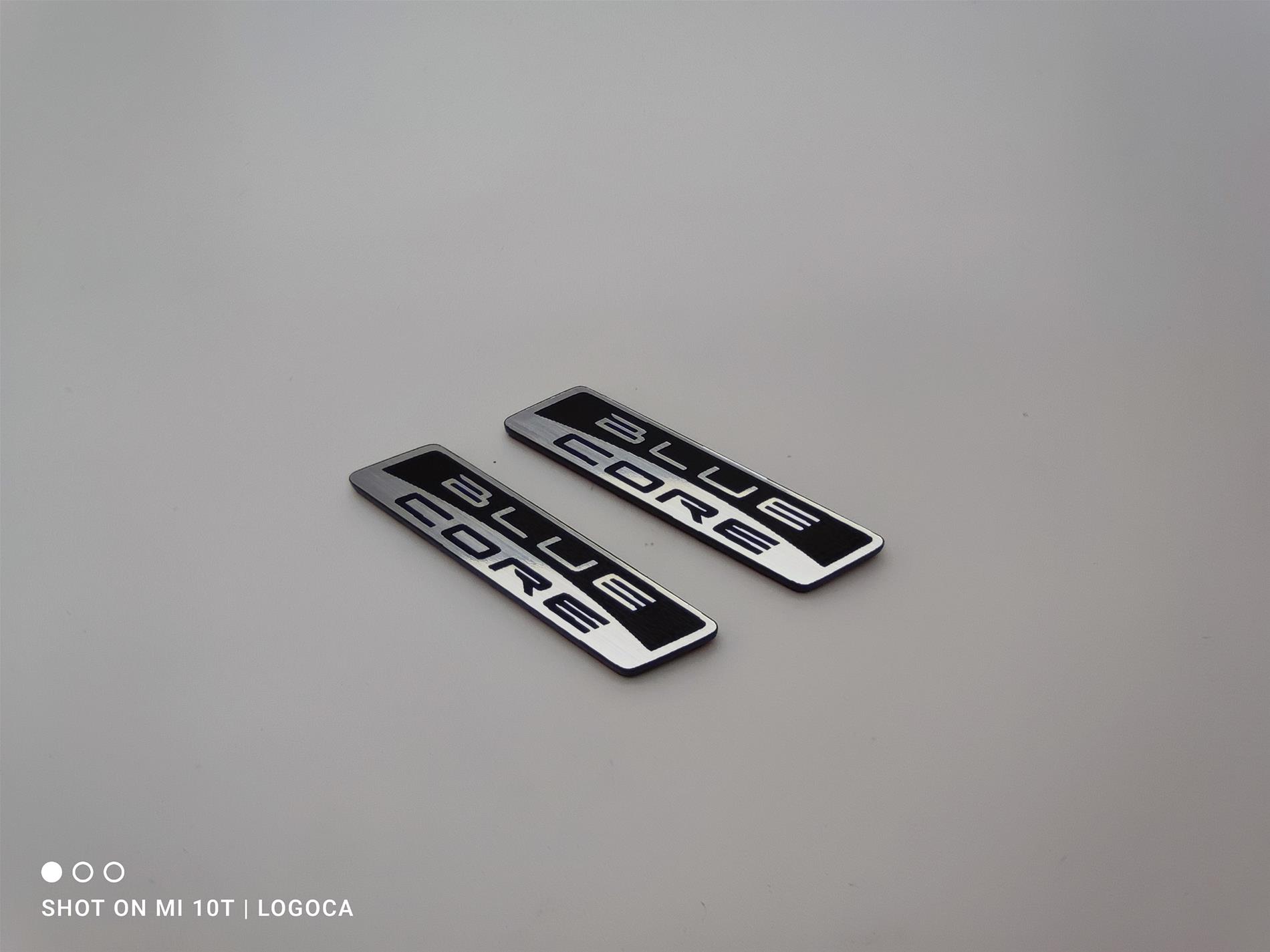 Blue Core etiket - Resim 3