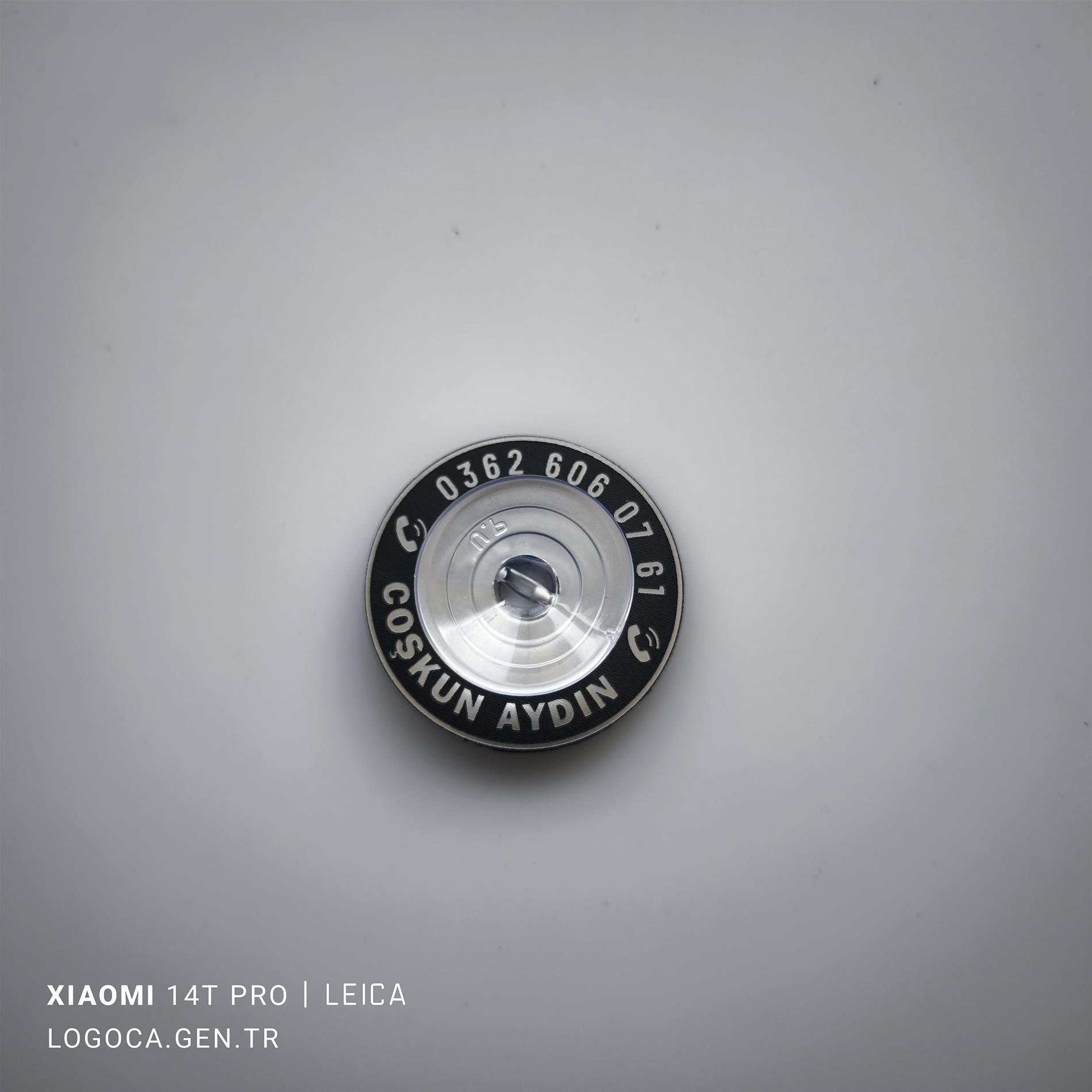 Araç içi tek Vantuzlu Yuvarlak isimli Numaratör size özel telefon numaralığı - Resim 5