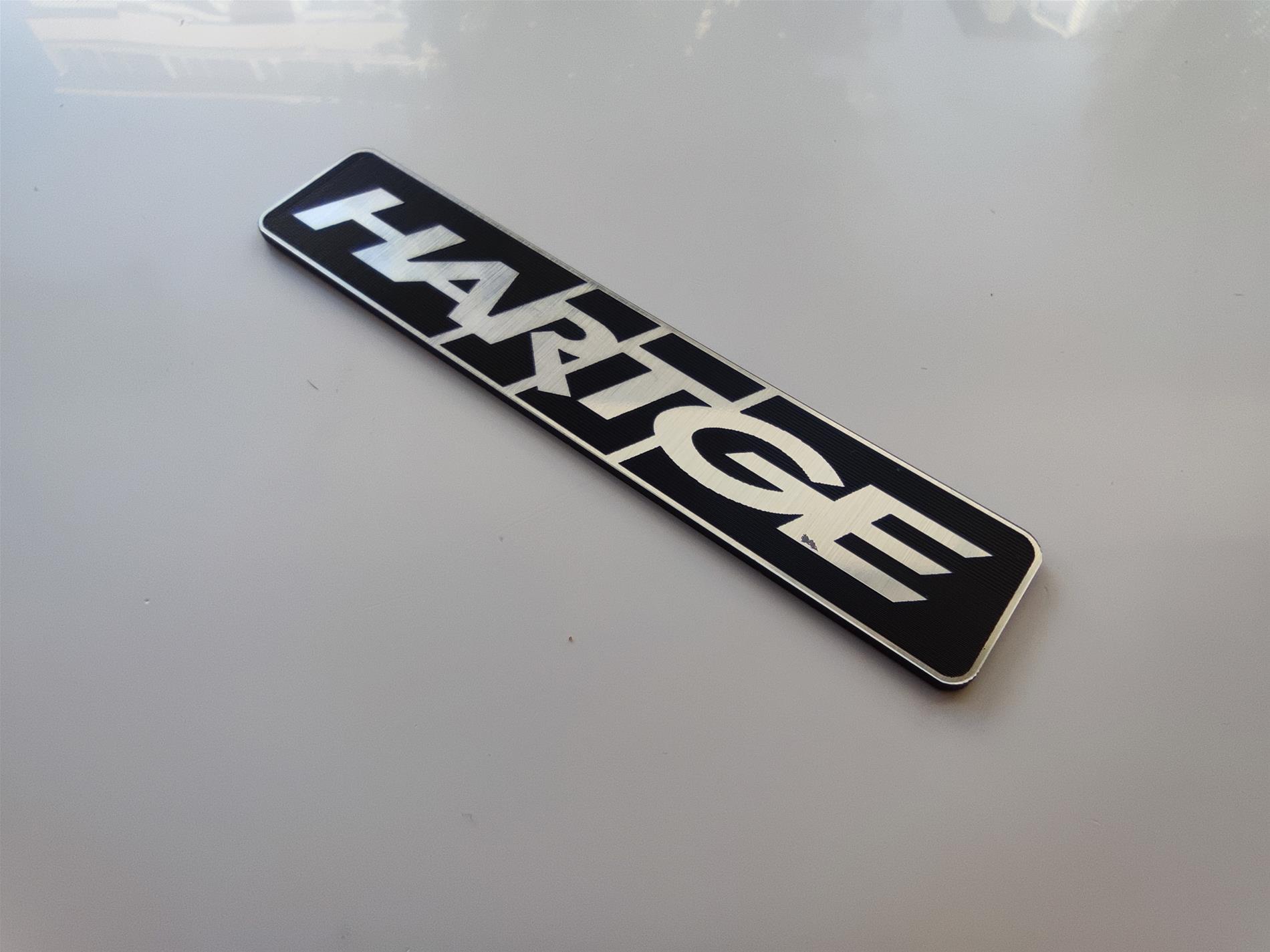 1adet HARTGE etiket  Badge BMW E12 E21 E23 E24 E28 E30 E31 E32 E34 E36 - Resim 4