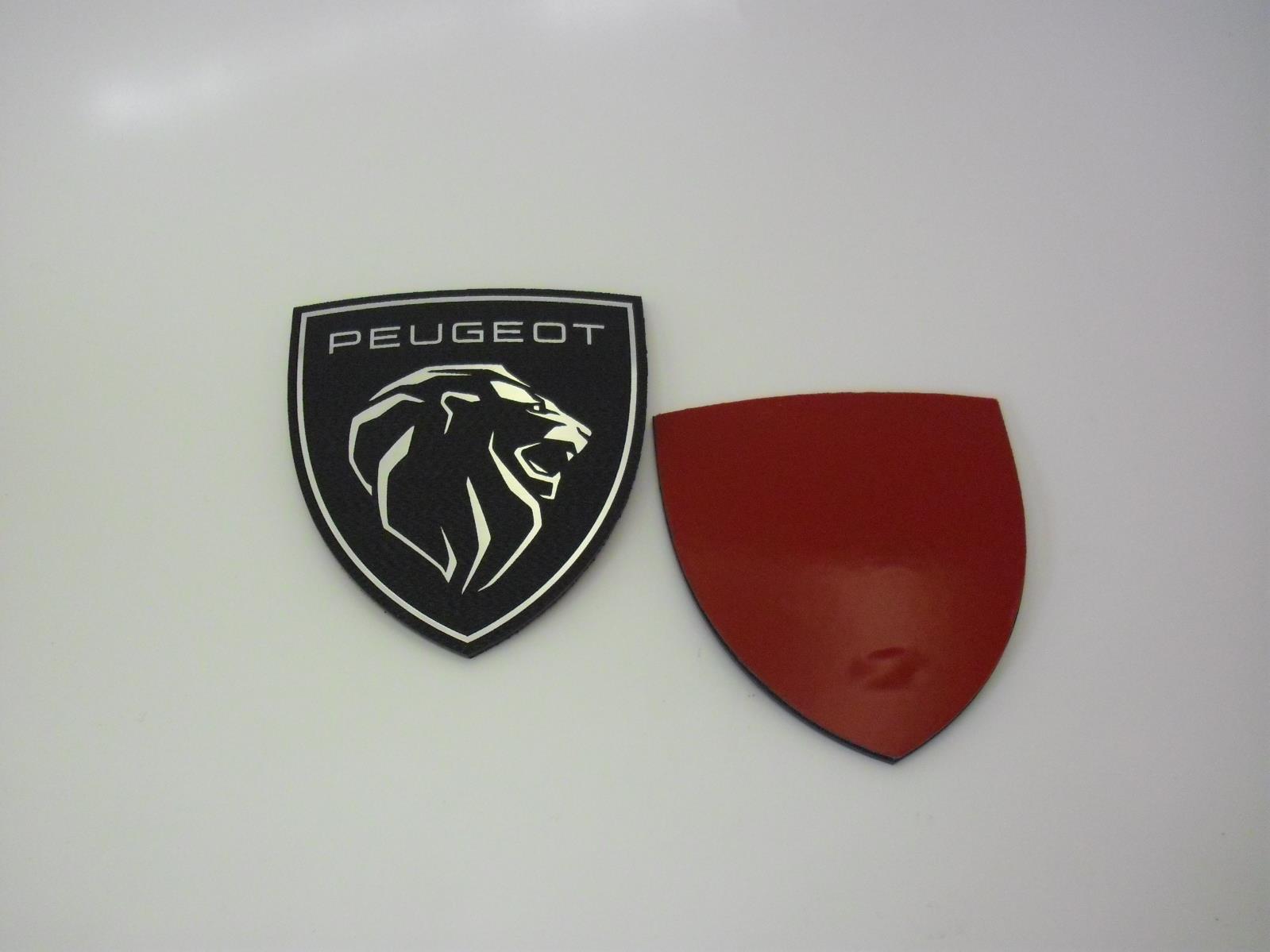 Yeni peugeot çamurluk kolon Logosu 2 adet - Resim 3