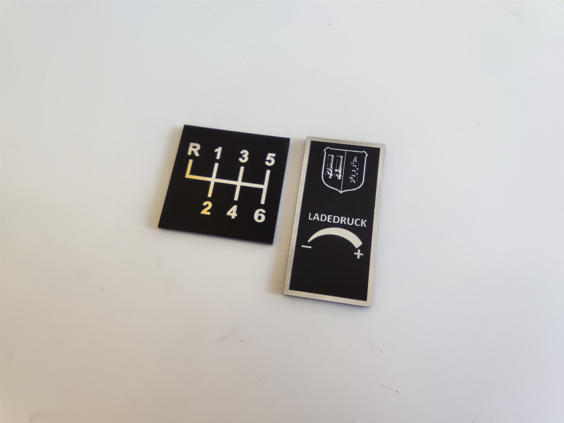 Alpina Ladedrusck ve vites şeması etiketleri 2 si bir arada - Resim 2