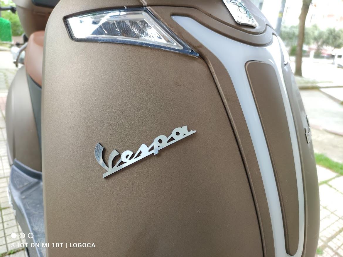 2x Vespa motor  logo su