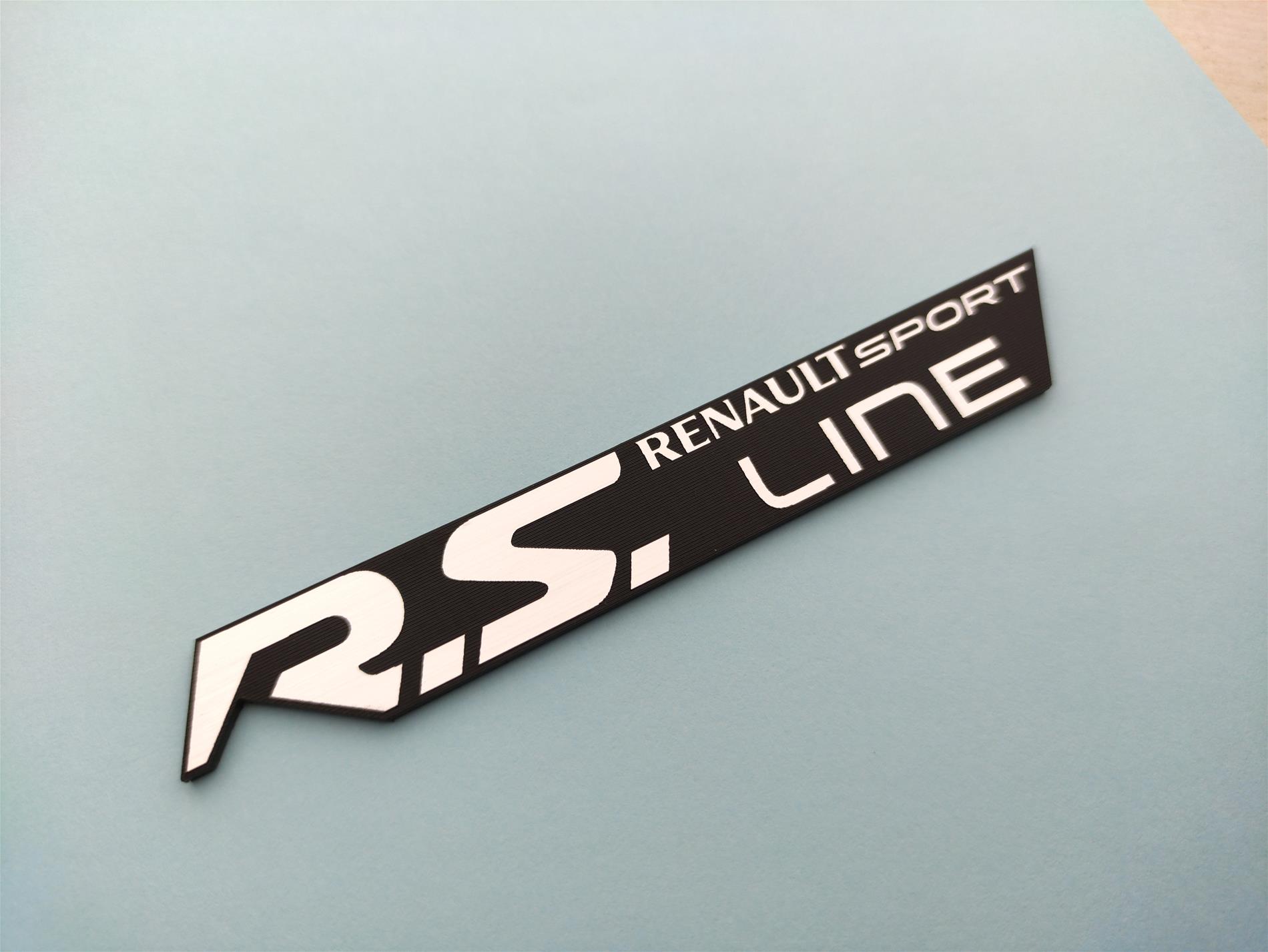 Renault RS line etiket