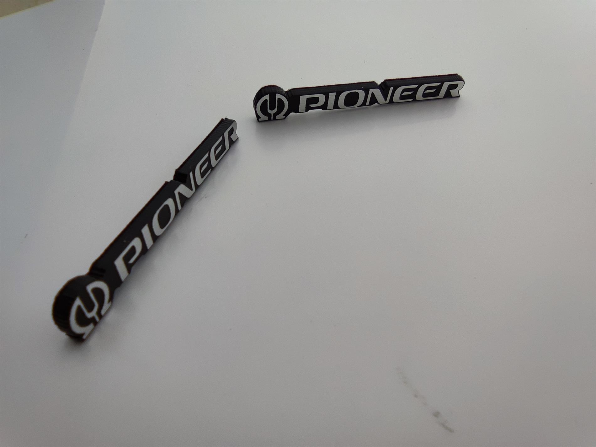 Pioneer Eski seri  logo pioneer old series logo - Resim 2