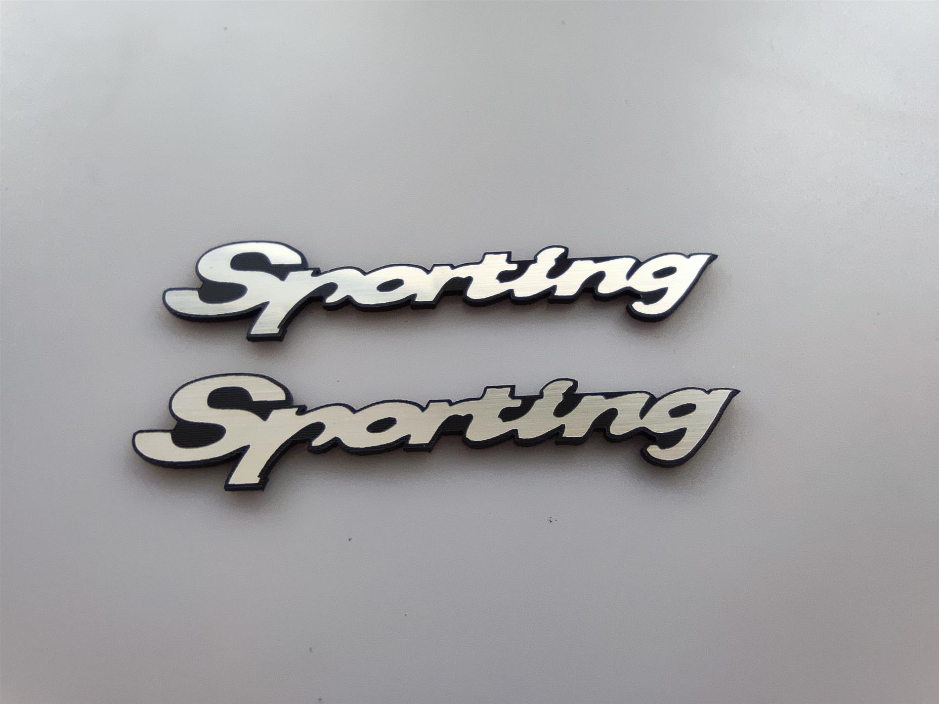 Fiat Palio Sporting plastik Etiket alüminyum görünümlü esnek - Resim 5