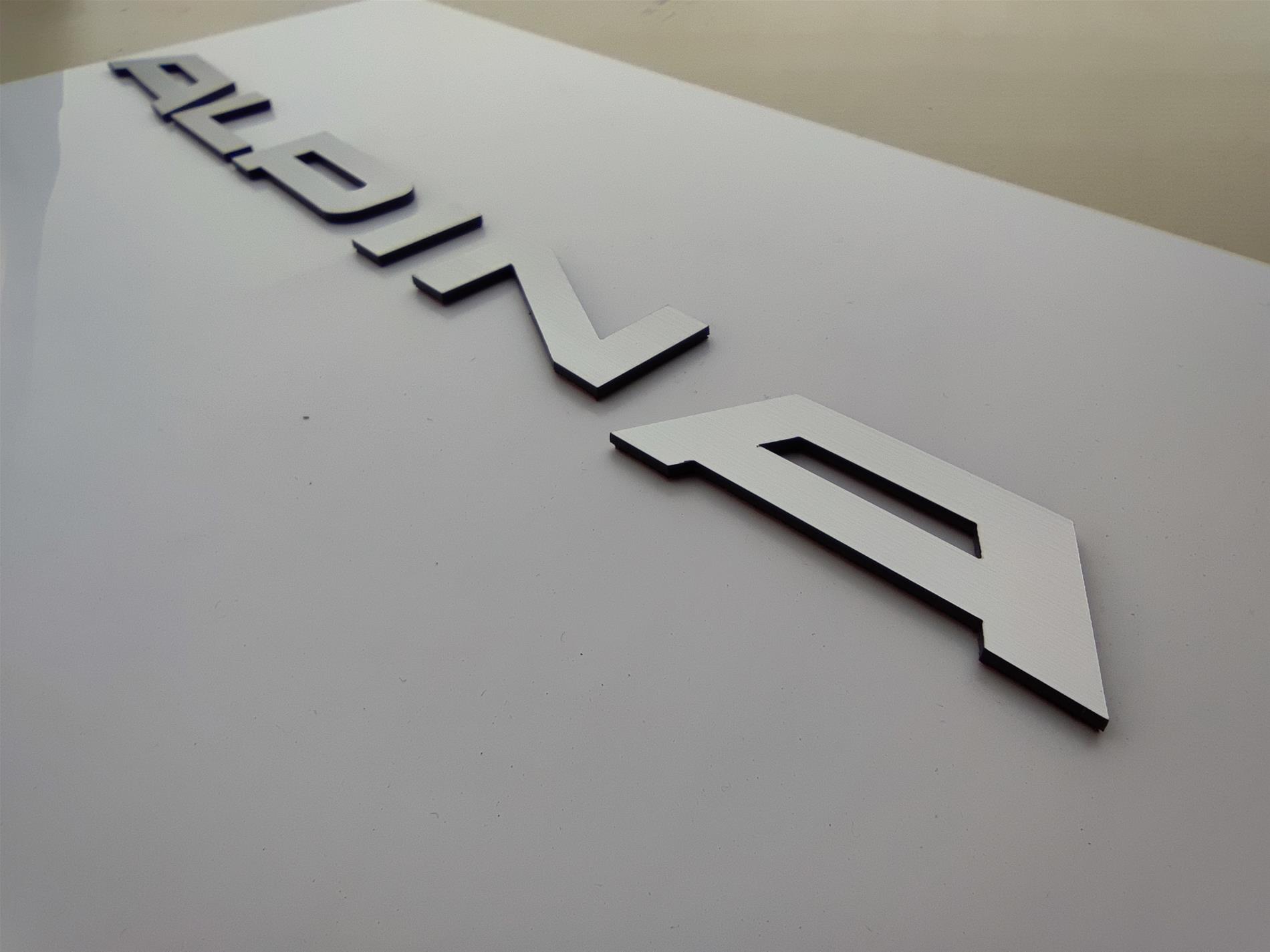 BMW Alpina Bagaj yazısı - Resim 4