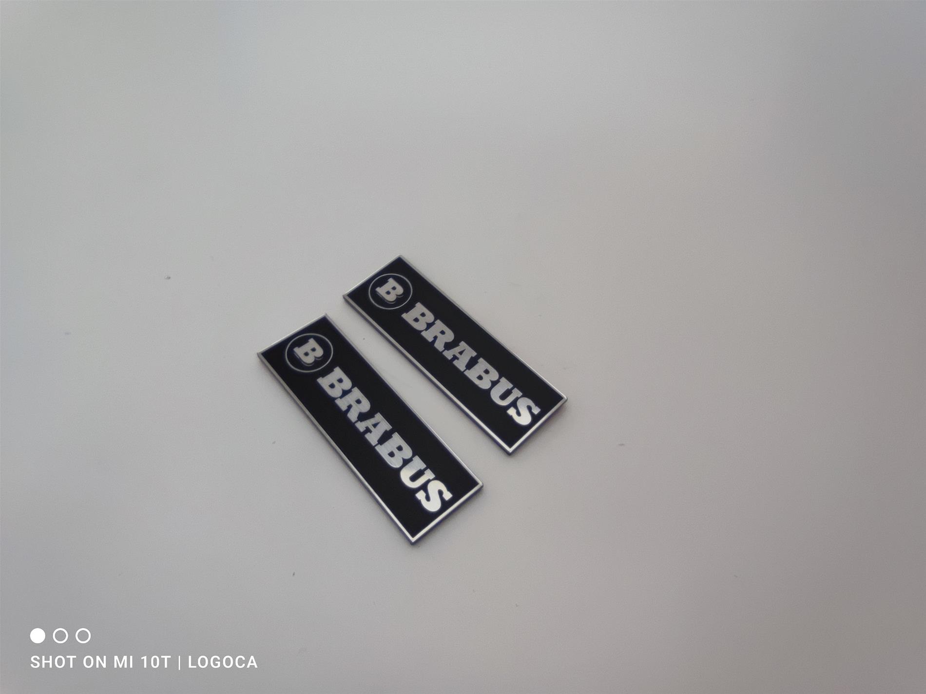 Brabus logo 6x2cm - Resim 2