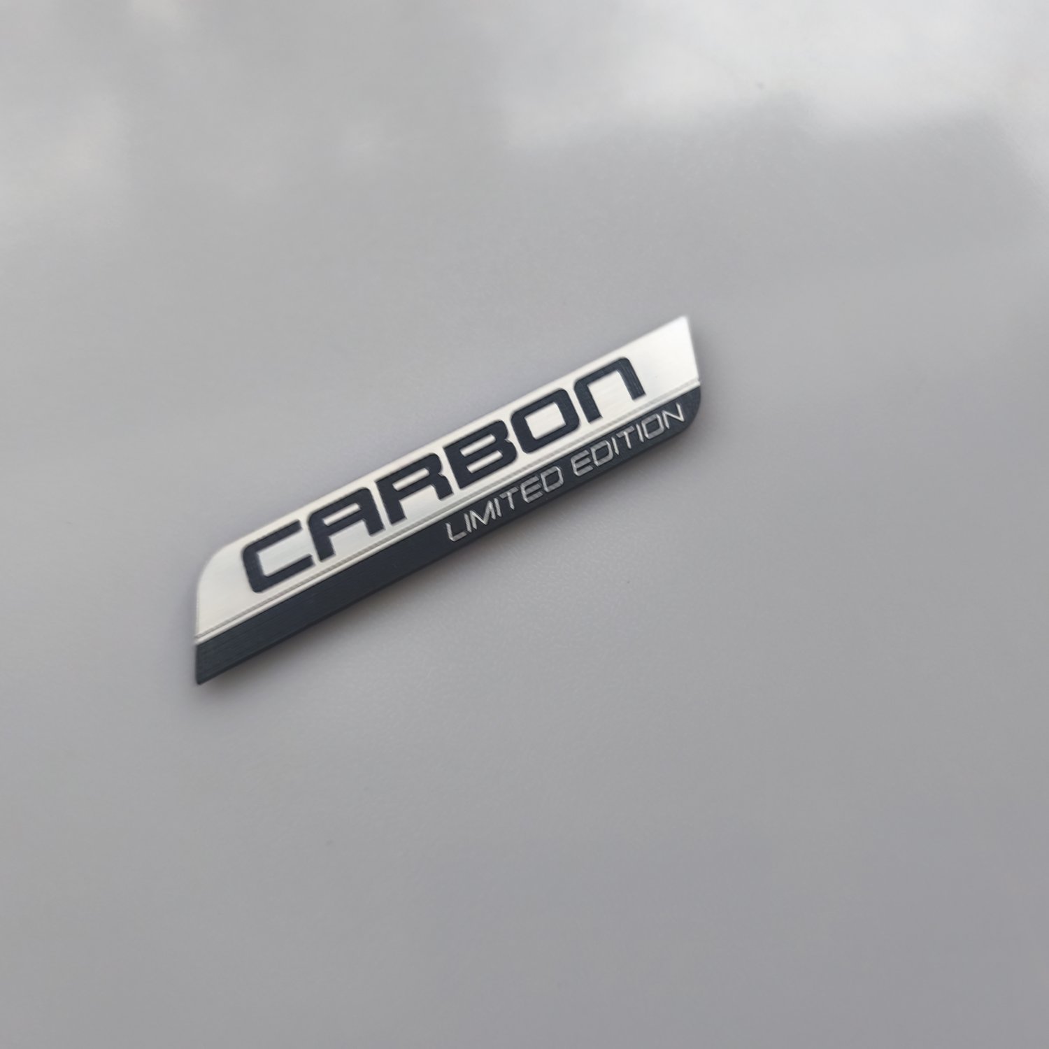 BMW Carbon Limited Edition Alüminyum Görünümlü plastik Etiket - Resim 4