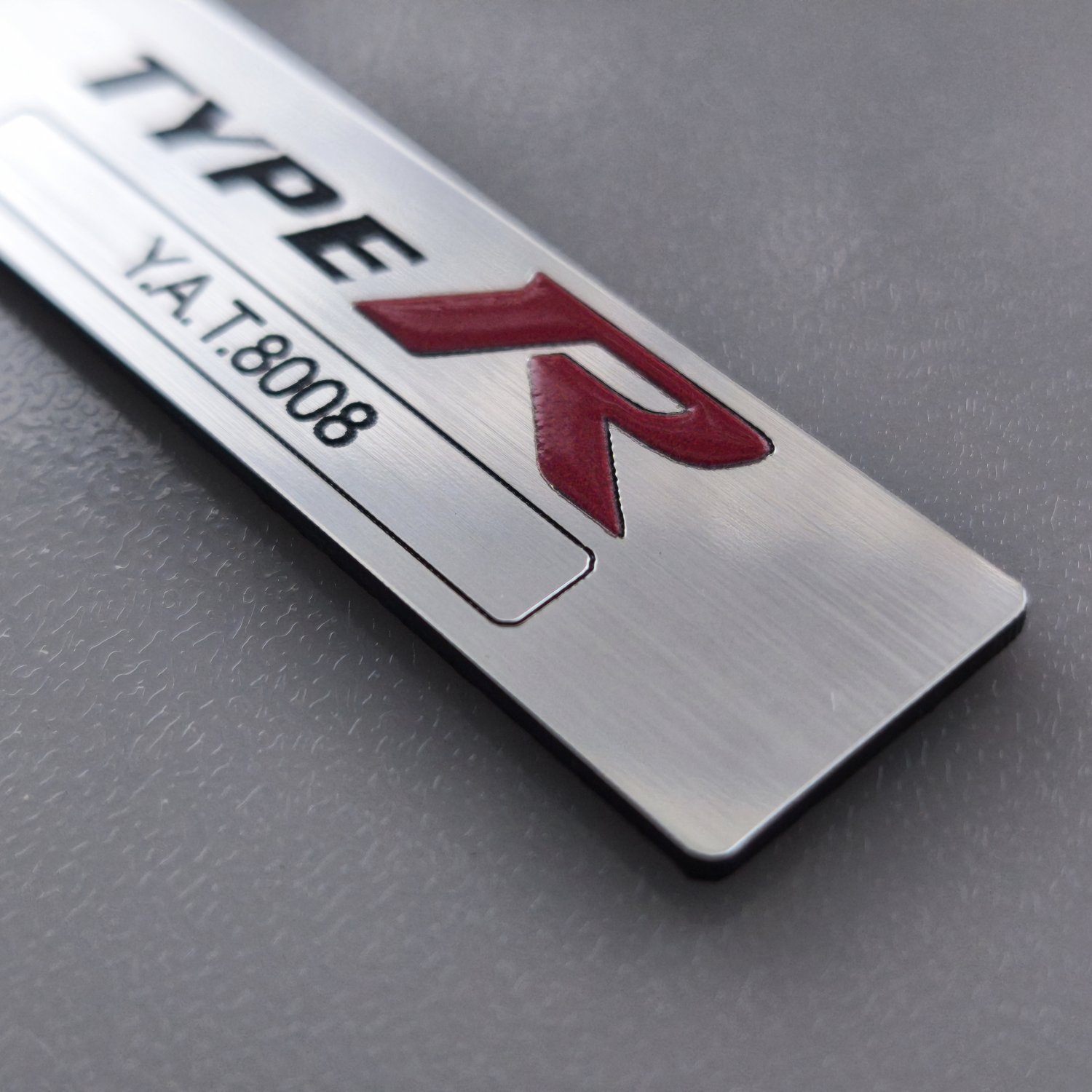 Honda TYPE Numaralı etiket - Resim 4