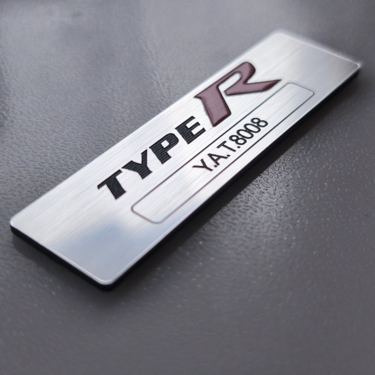 Honda TYPE Numaralı etiket - Resim 5