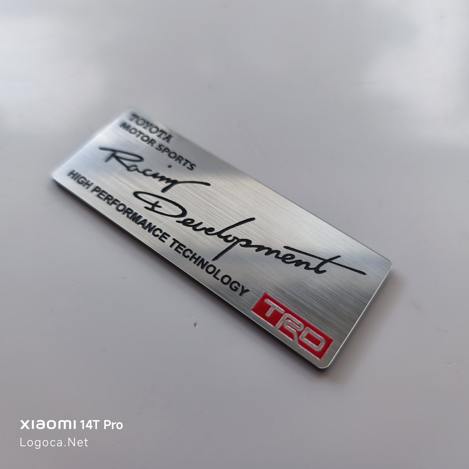 Toyota motorsport Racing development High performance technology TRD etiket