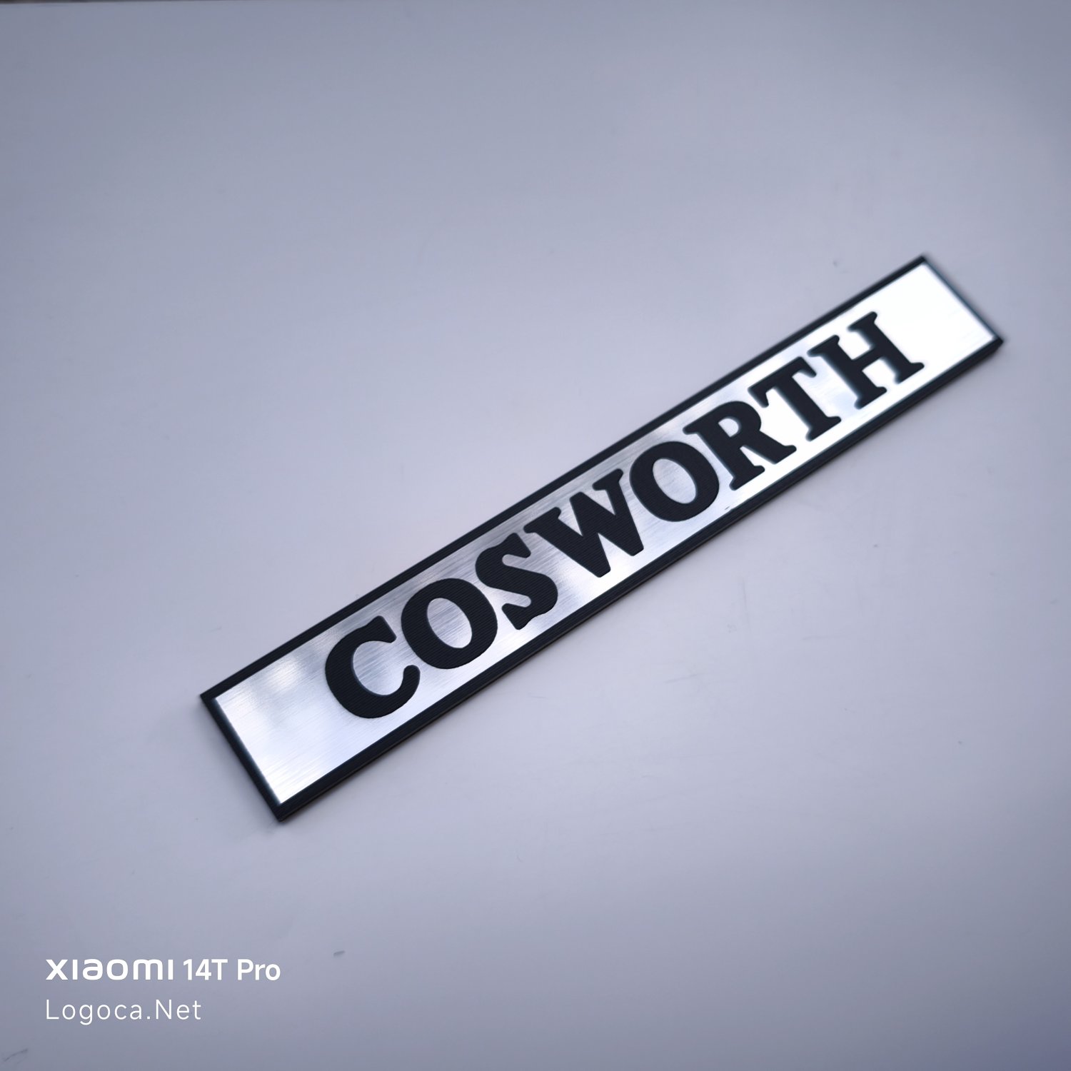 Cosworth plastik Bagaj Yazısı Amblemi - Şık ve Dayanıklı - Resim 2