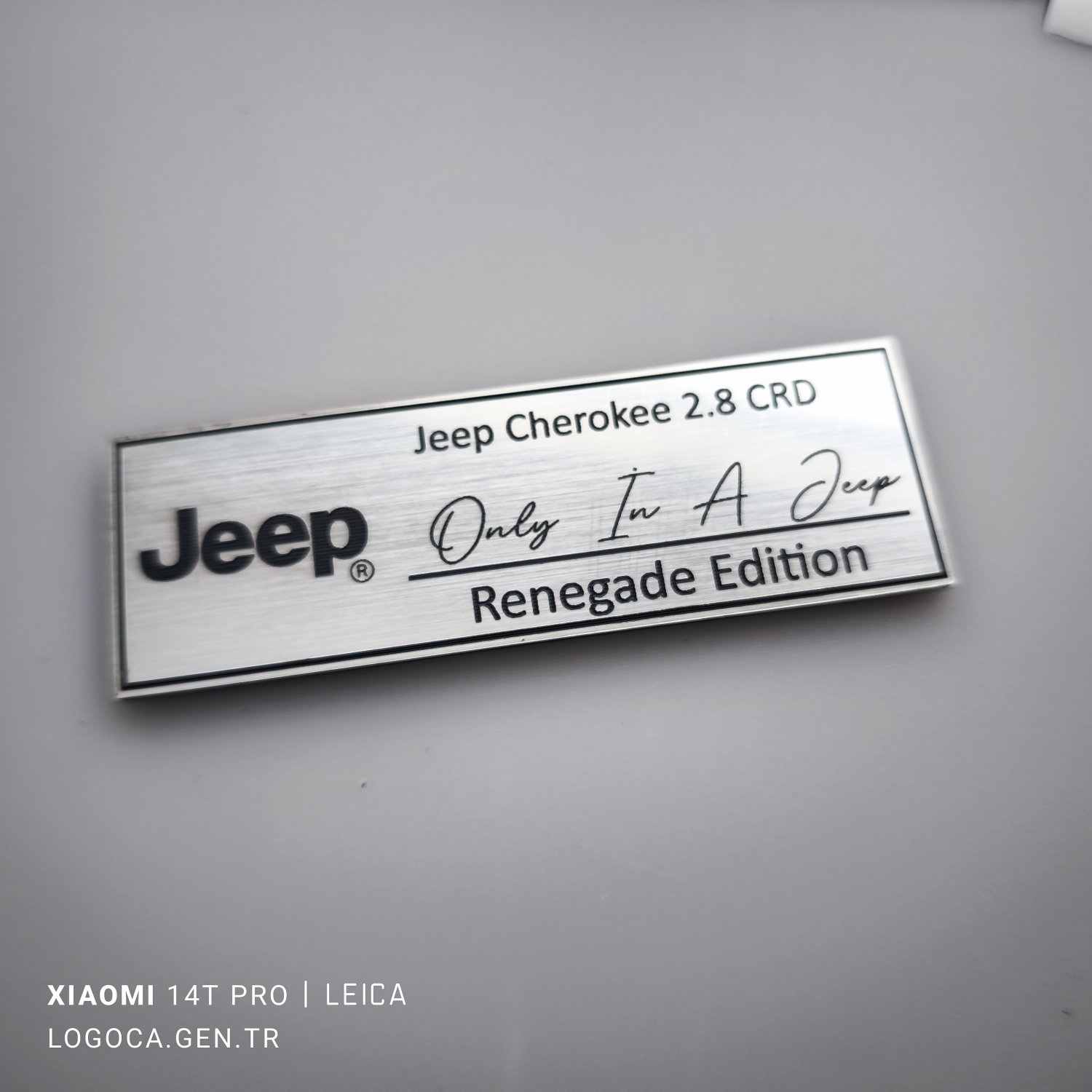 Kişiselleştirilebilir 9x3cm plastik etiket  - Resim 7