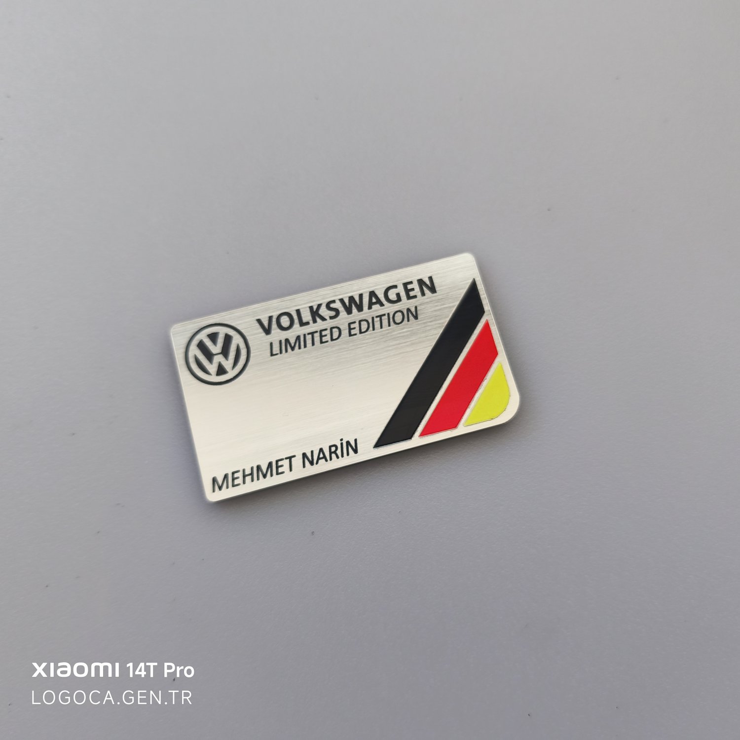 Araca özel Renkli ülke bayraklı 7x4cm Plastik etiket Metalik - Resim 7