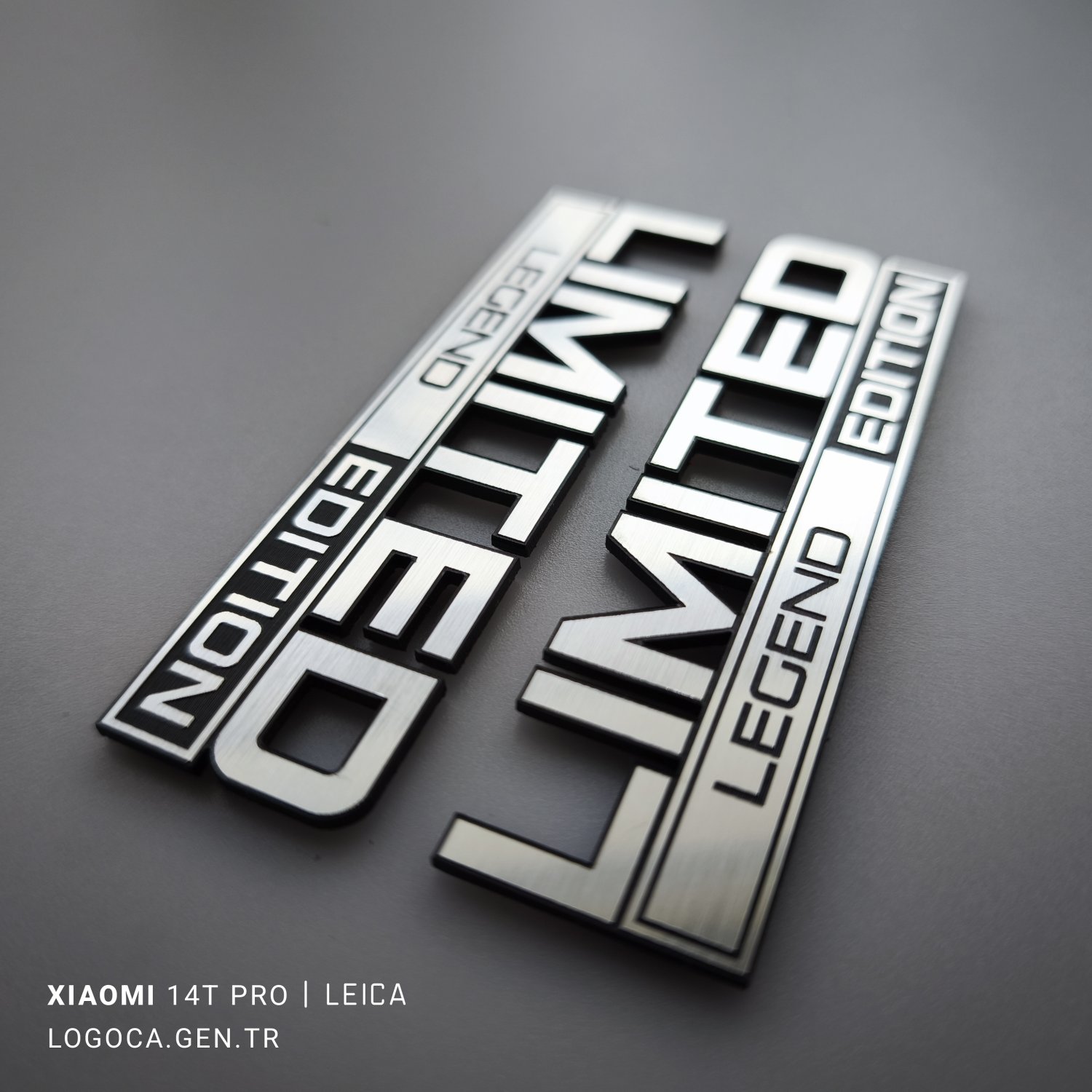 Kişiselleştiirlebilir limited Edition Yazısı - Resim 4