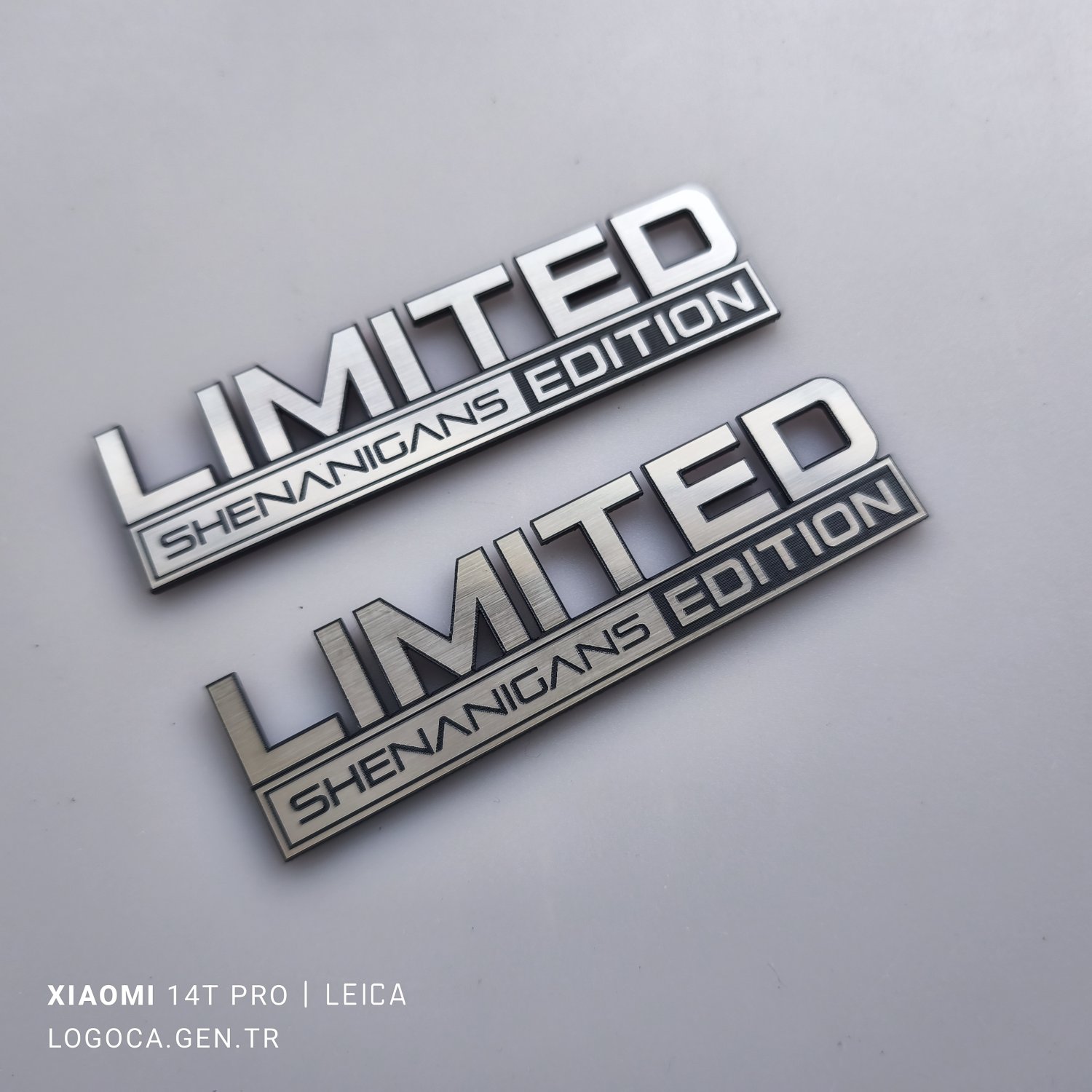 Kişiselleştiirlebilir limited Edition Yazısı - Resim 6