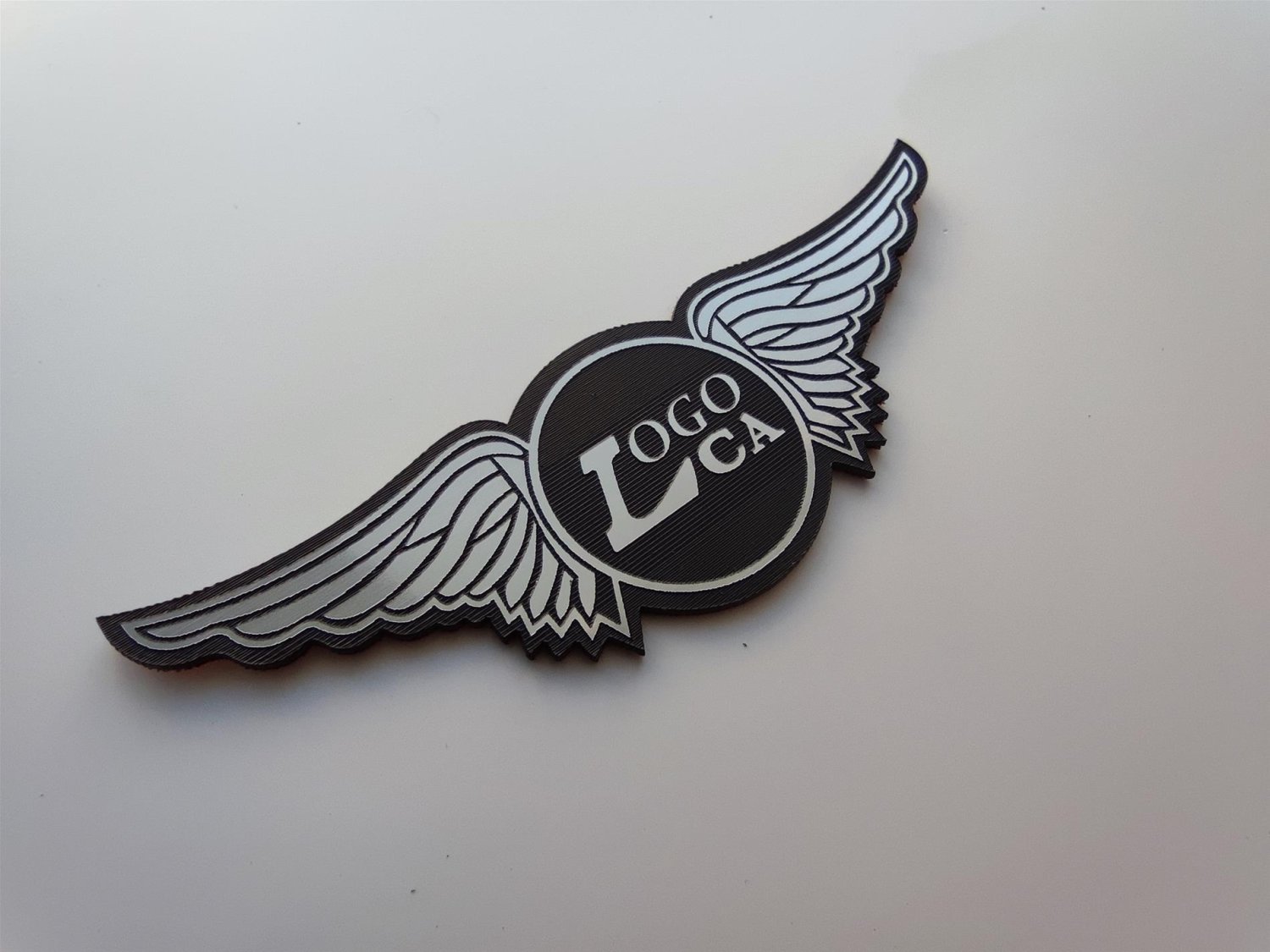 Kişiye Özel Motosiklet Kanat Logolu Etiket - Motor, Kask, Araba için Sticker - Resim 2